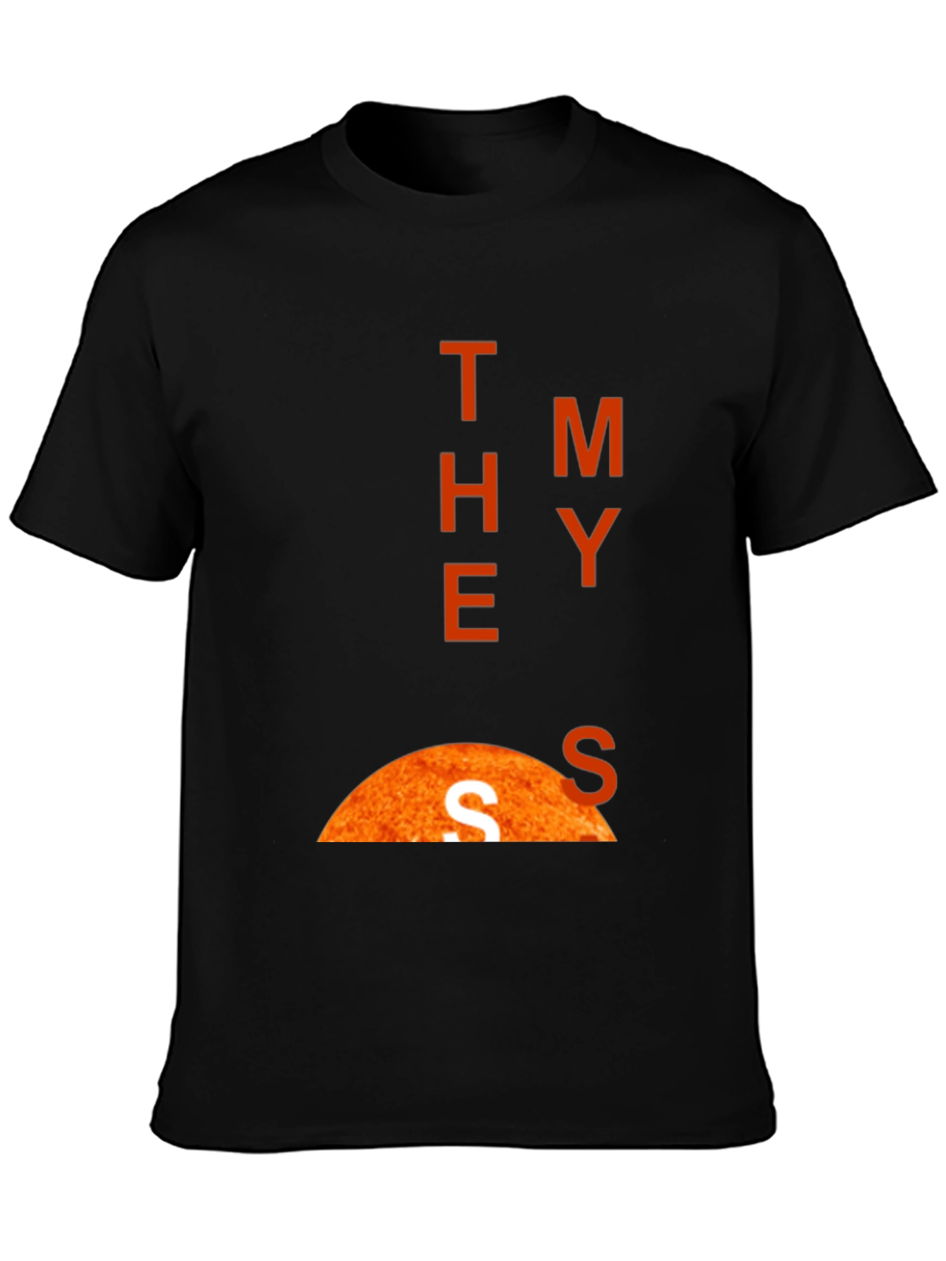 The Mystery of the Sun Graphic Tee - Black
