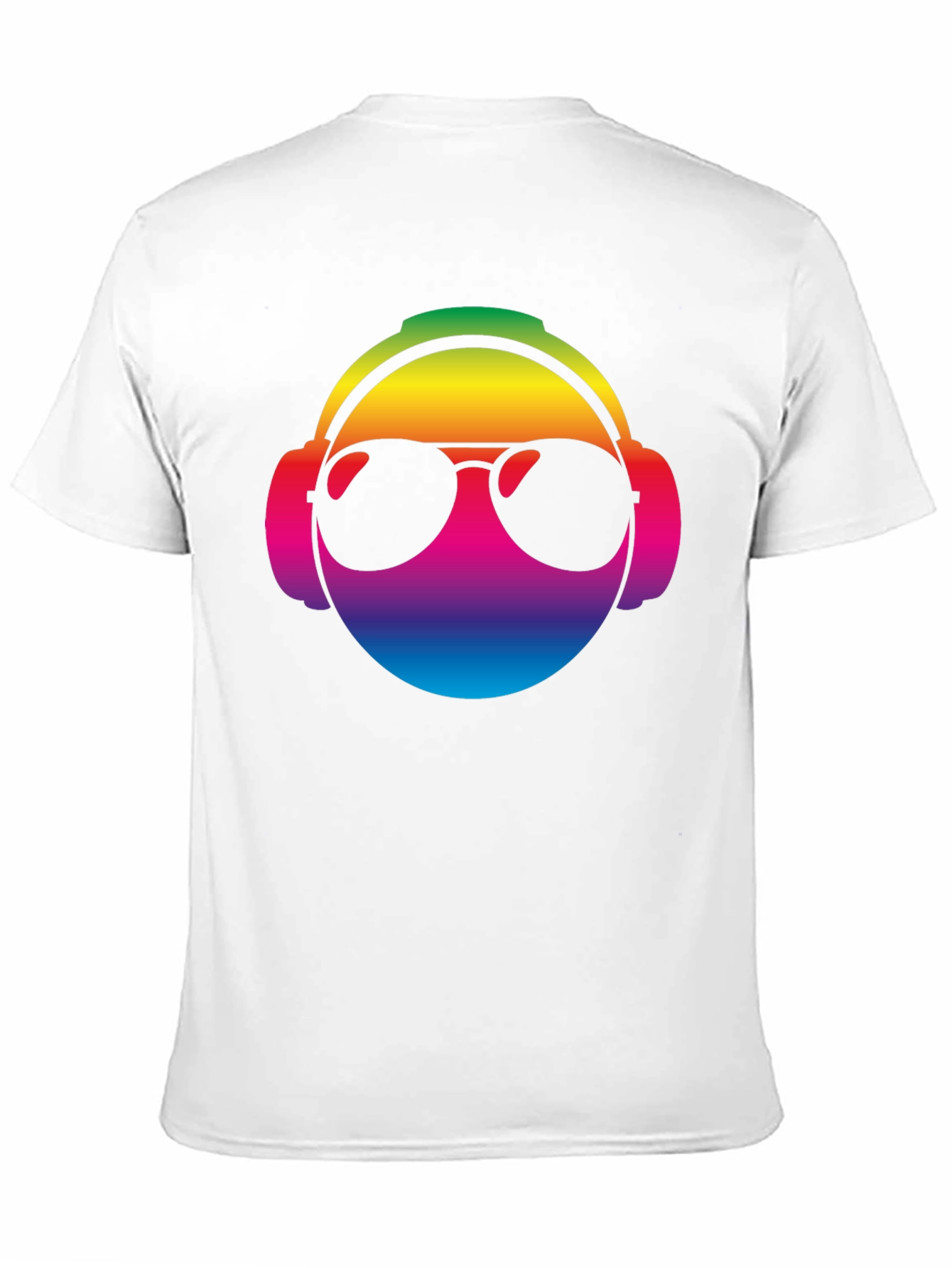 Cool Rainbow DJ Graphic T-Shirt