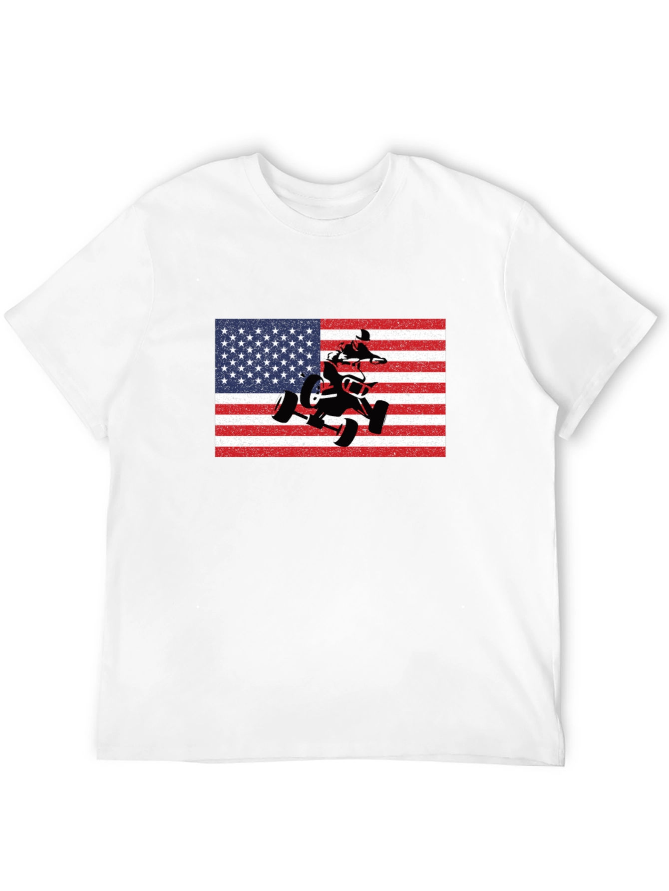 American Flag ATV T-Shirt