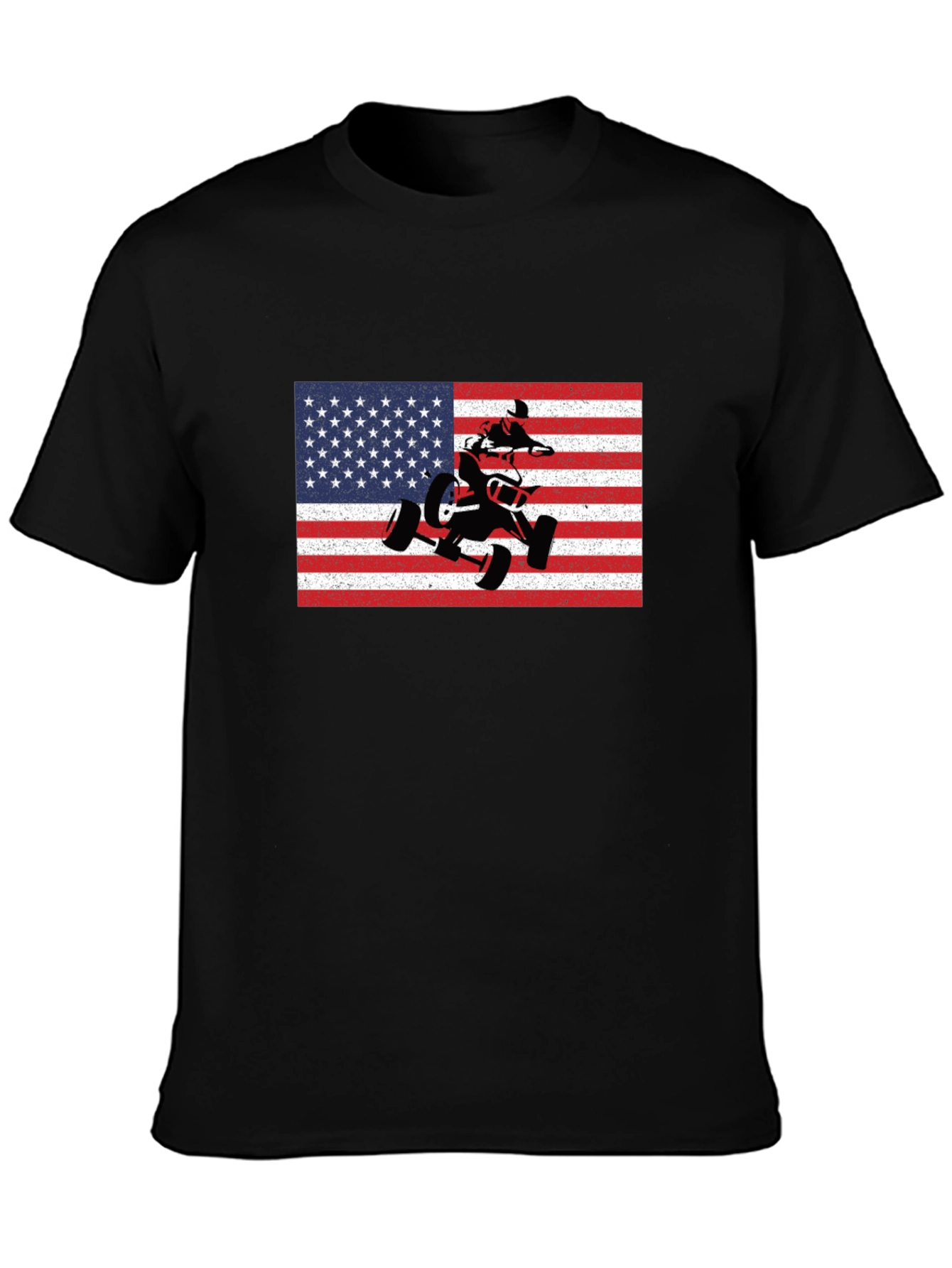 American Flag ATV T-Shirt