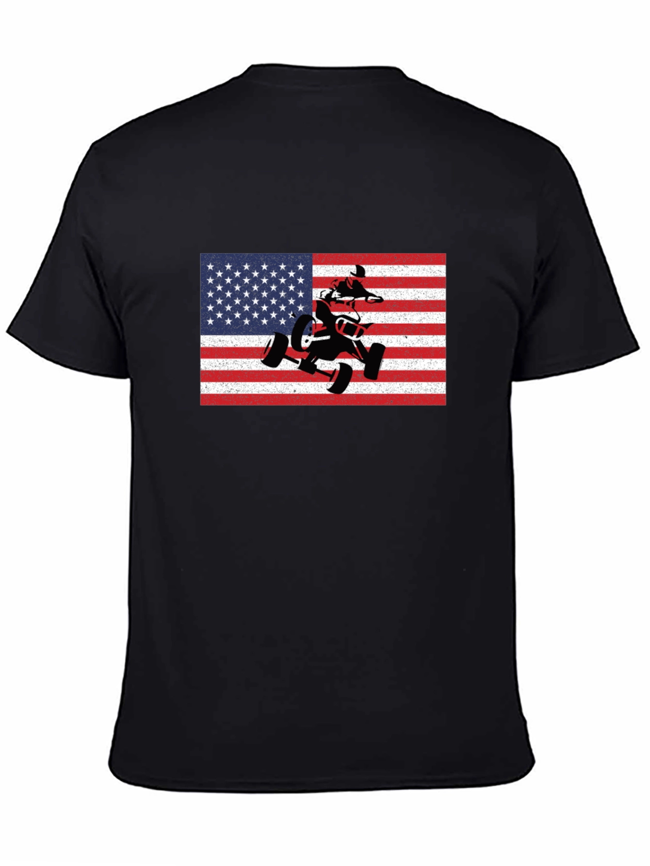 American Flag ATV T-Shirt