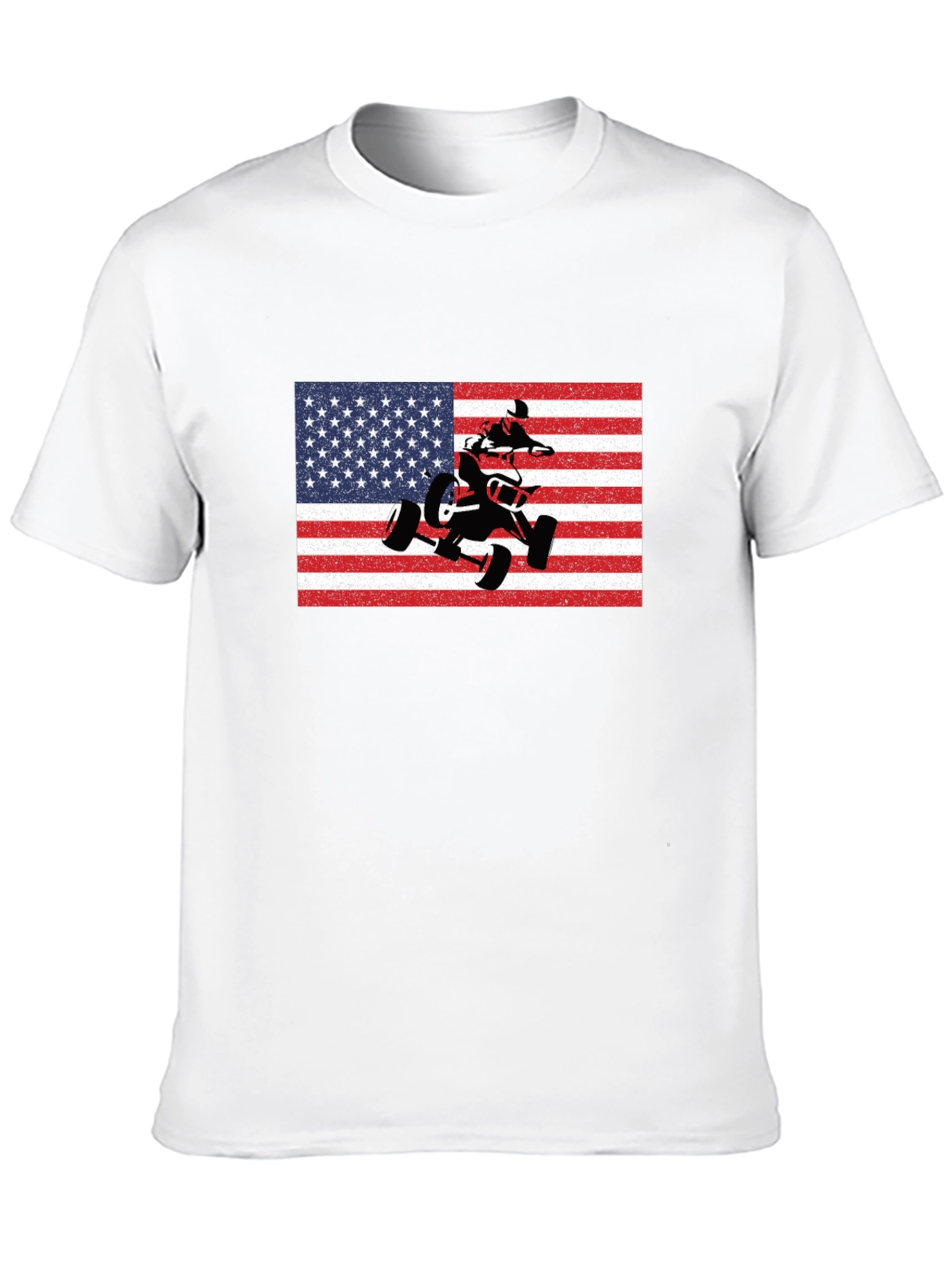 American Flag ATV T-Shirt