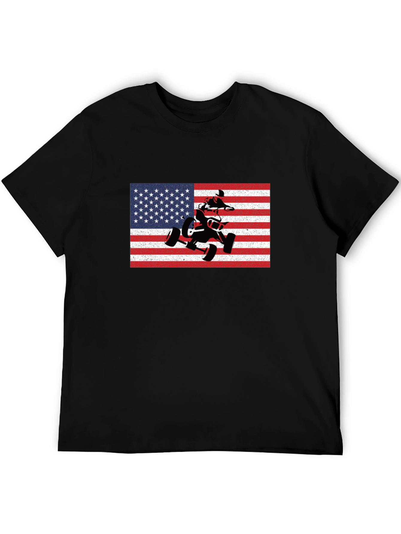 American Flag ATV T-Shirt