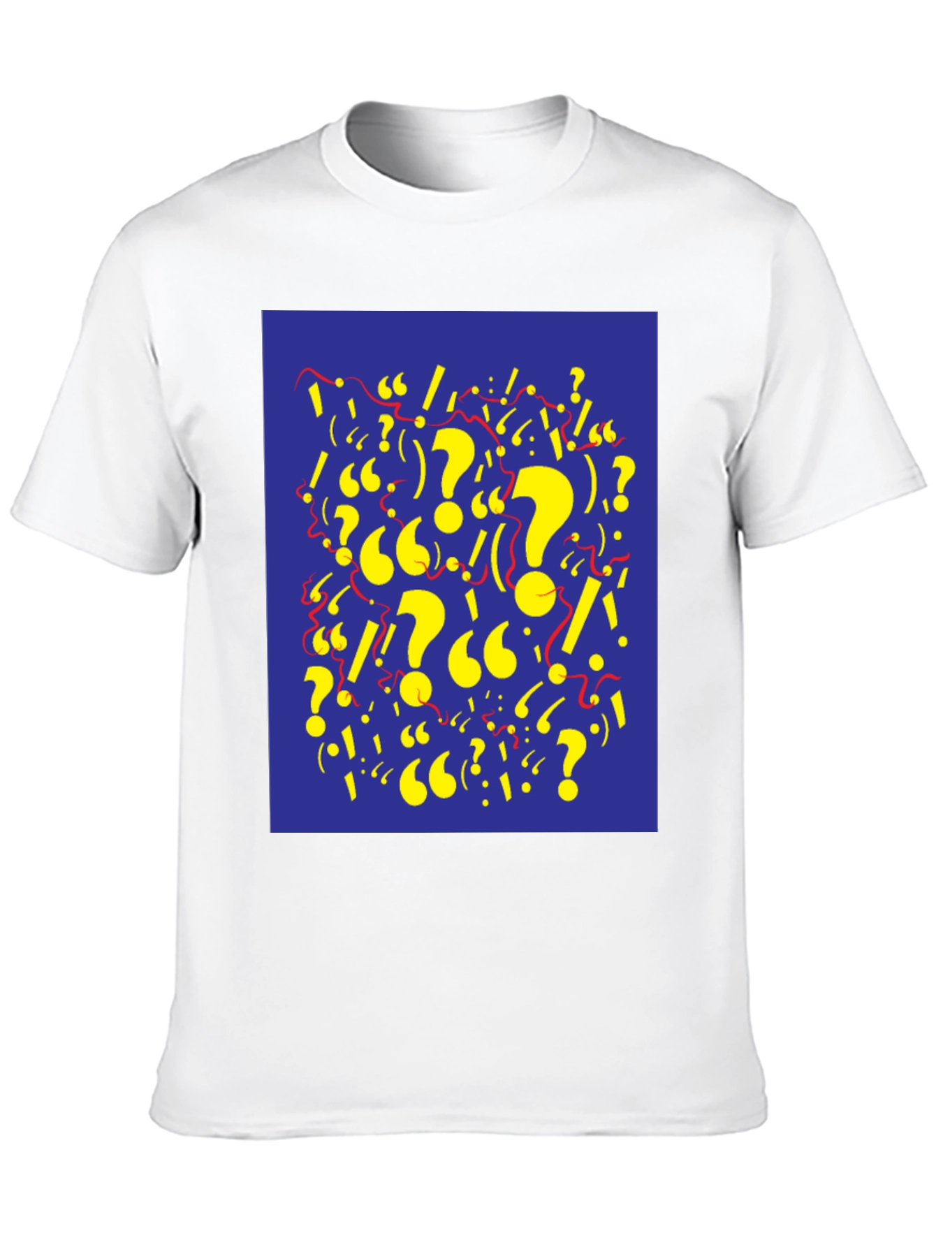 Question & Exclamation Mark Graphic Tee