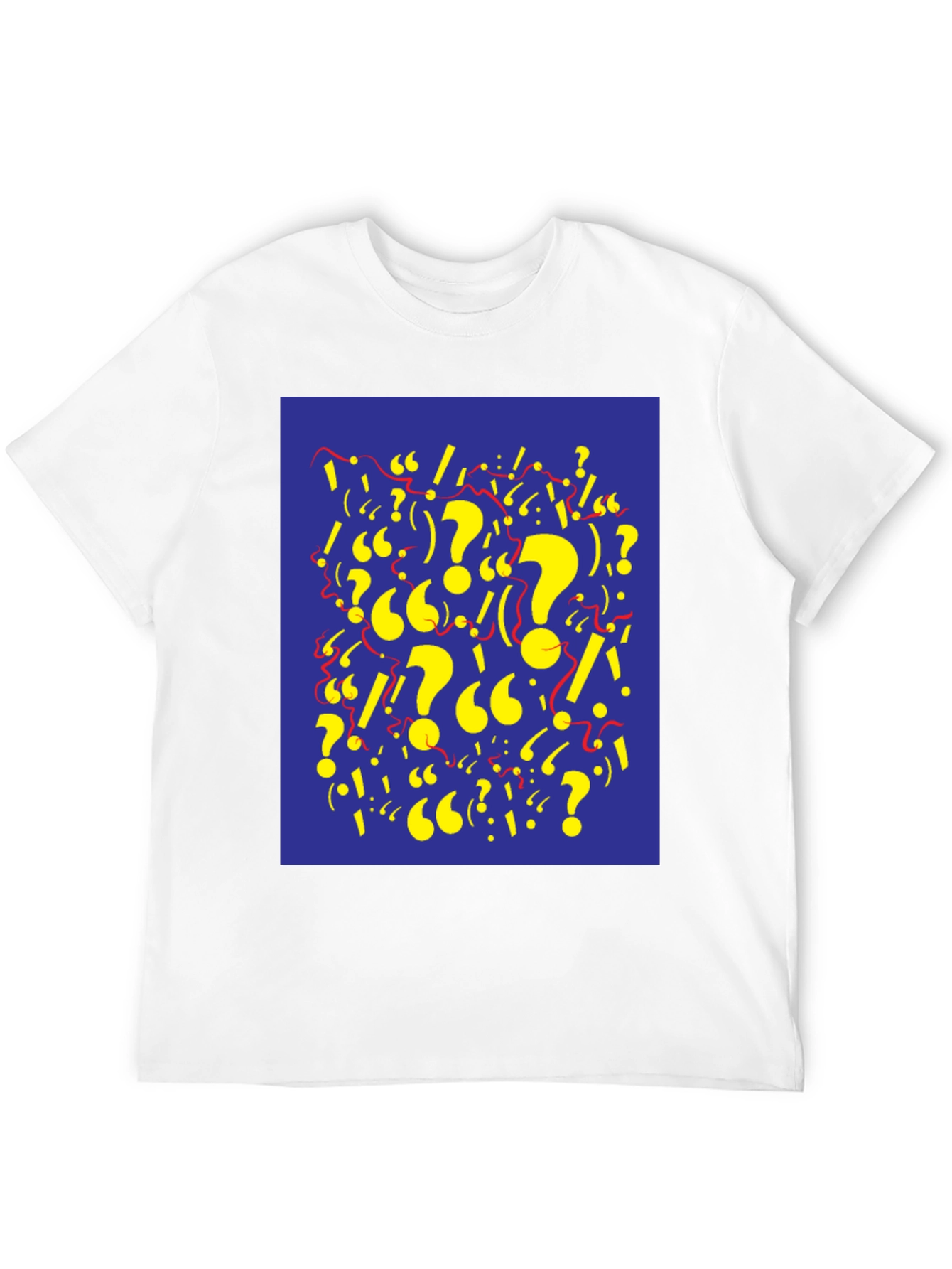 Question & Exclamation Mark Graphic Tee