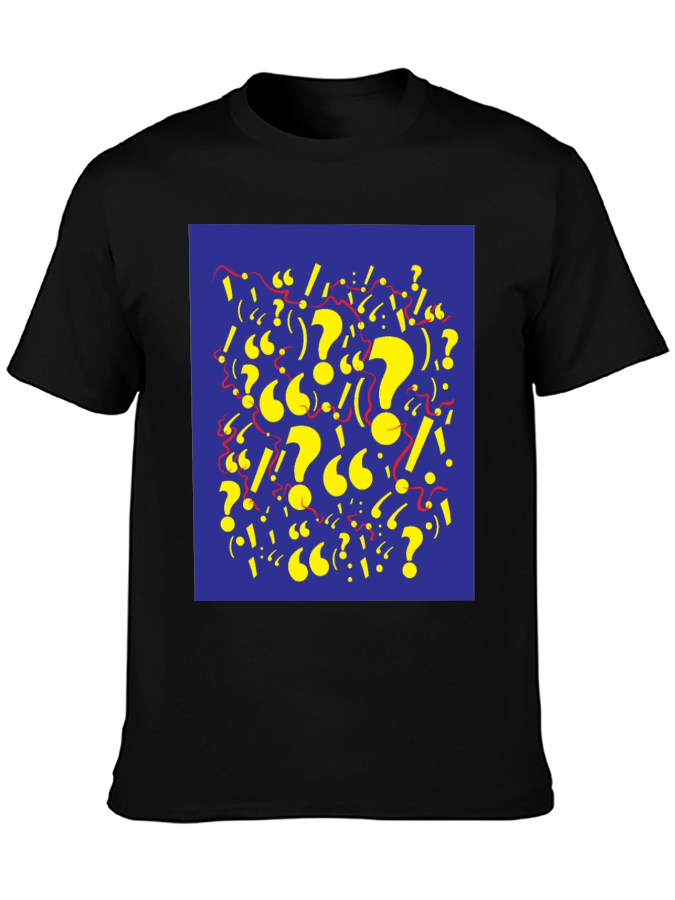 Question & Exclamation Mark Graphic Tee