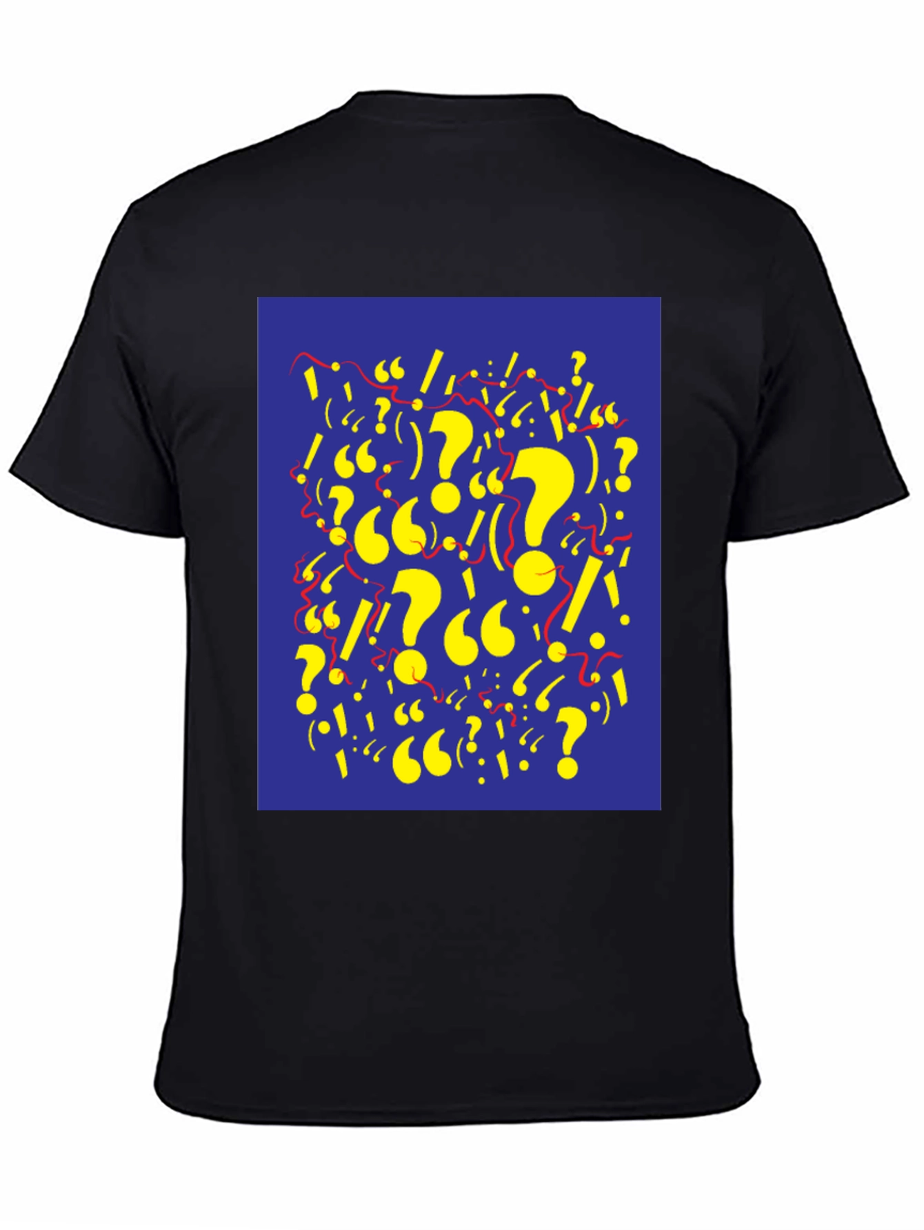 Question & Exclamation Mark Graphic Tee