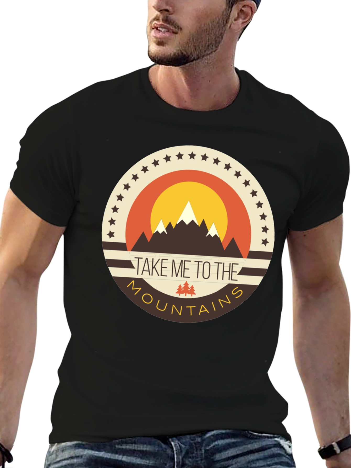 Mountains Graphic Tee - Adventure Awaits!