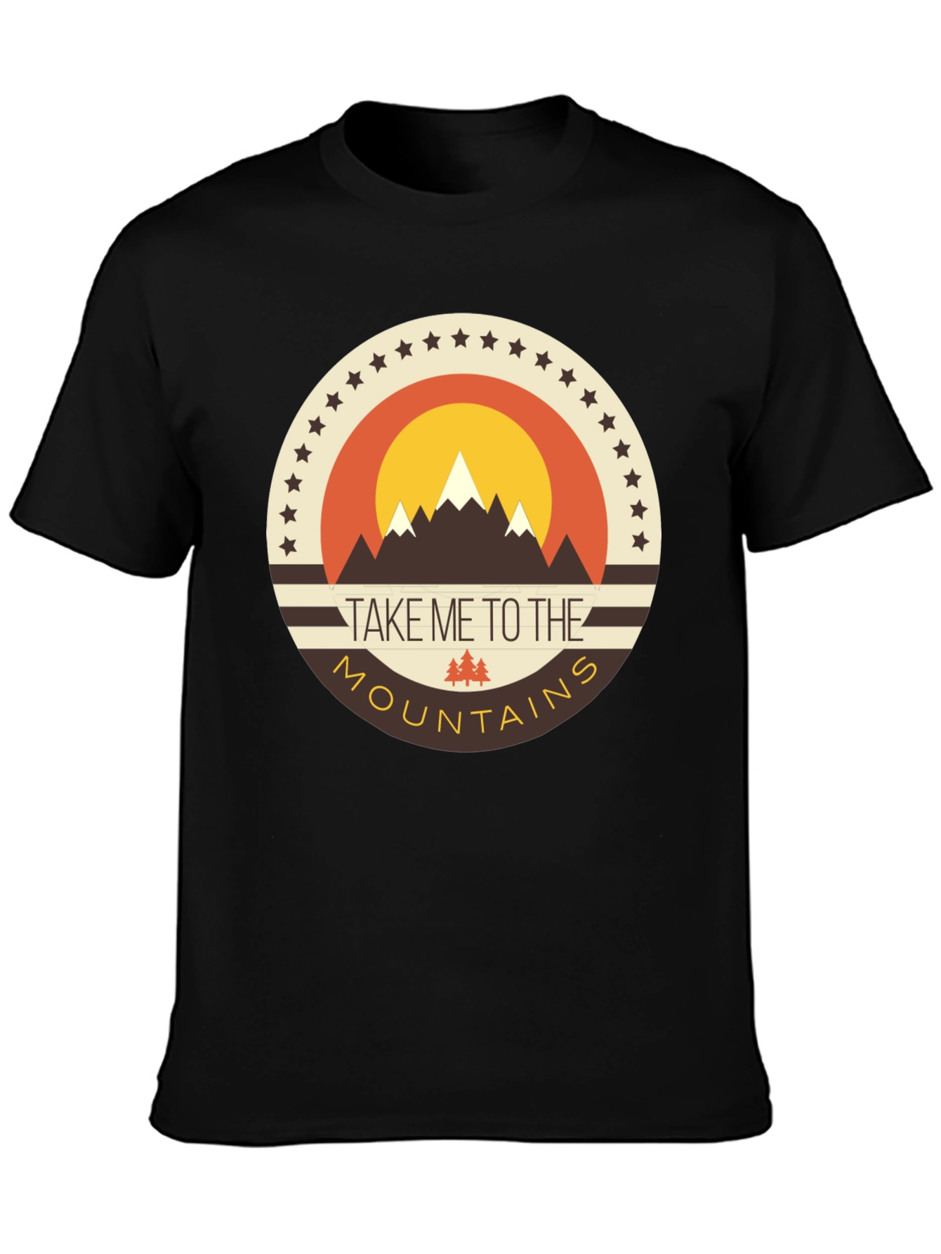 Mountains Graphic Tee - Adventure Awaits!