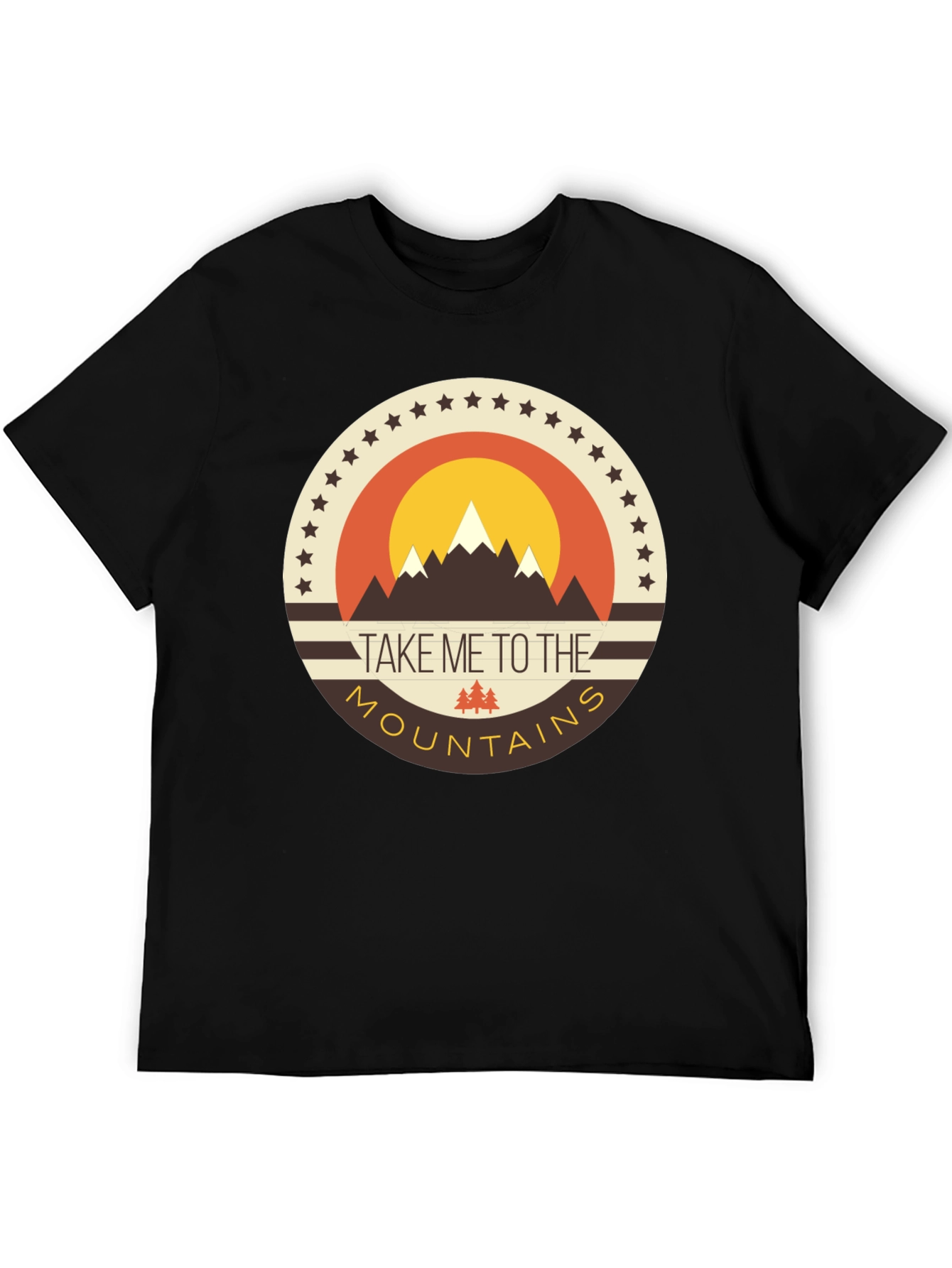 Mountains Graphic Tee - Adventure Awaits!