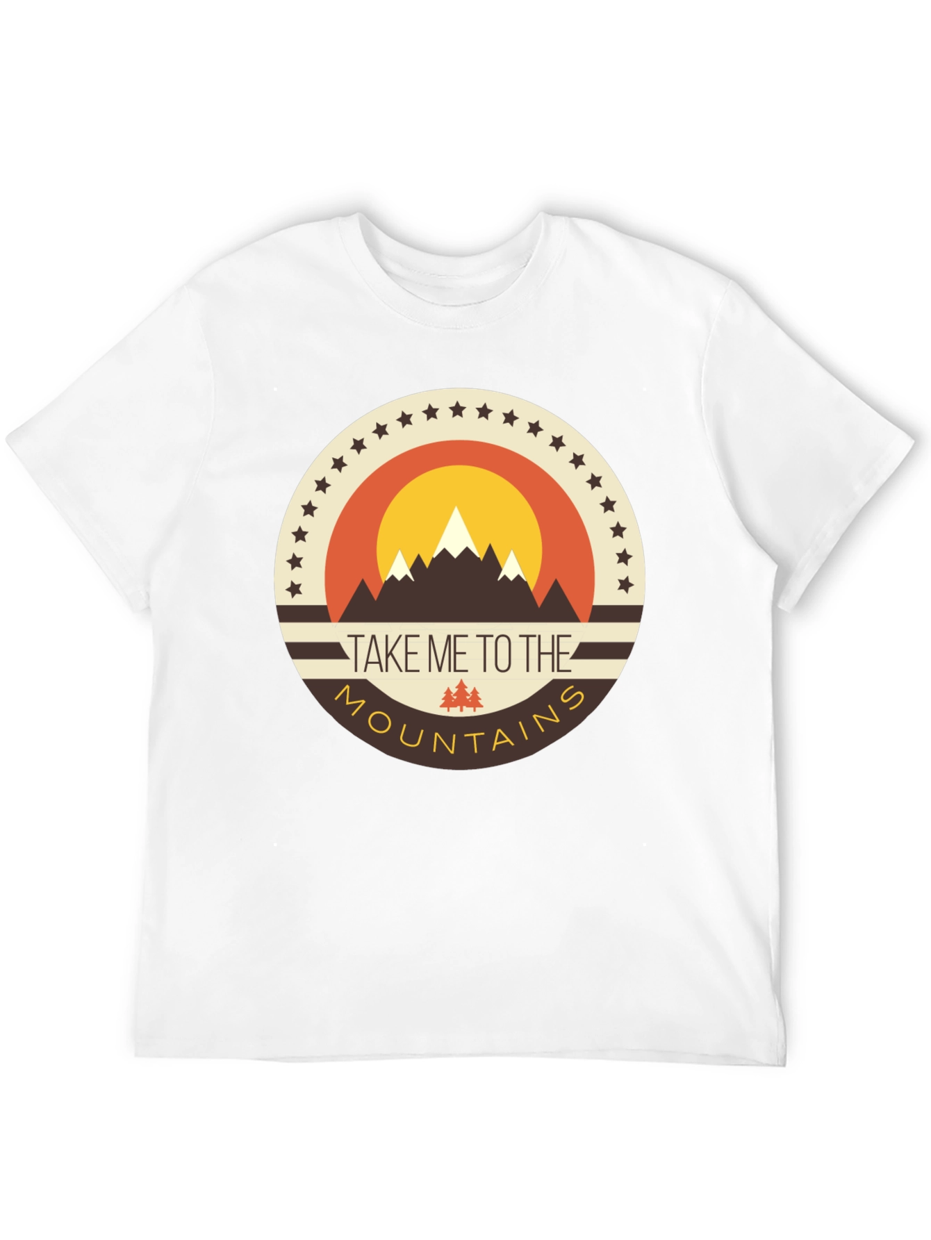 Mountains Graphic Tee - Adventure Awaits!