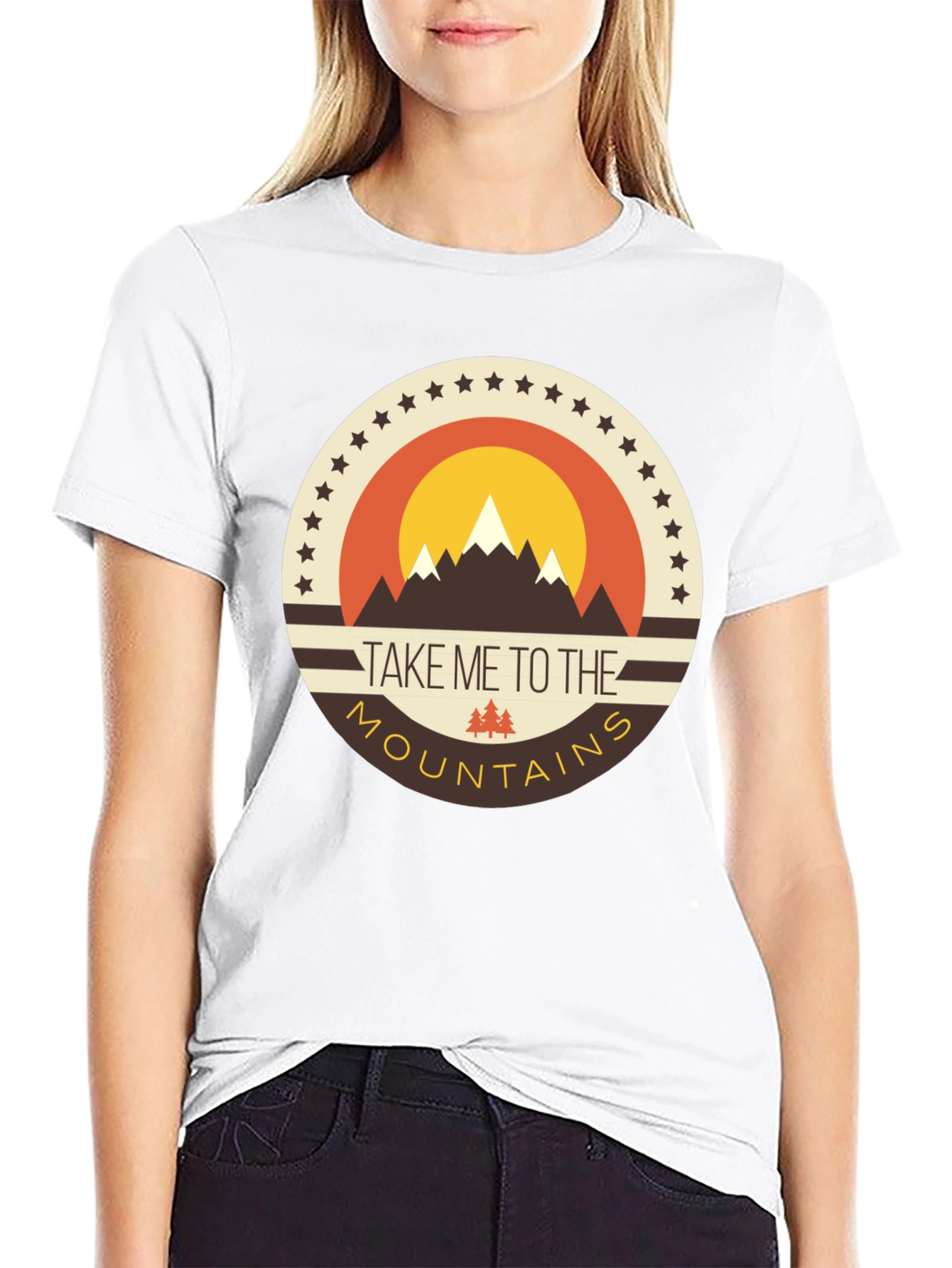 Mountains Graphic Tee - Adventure Awaits!