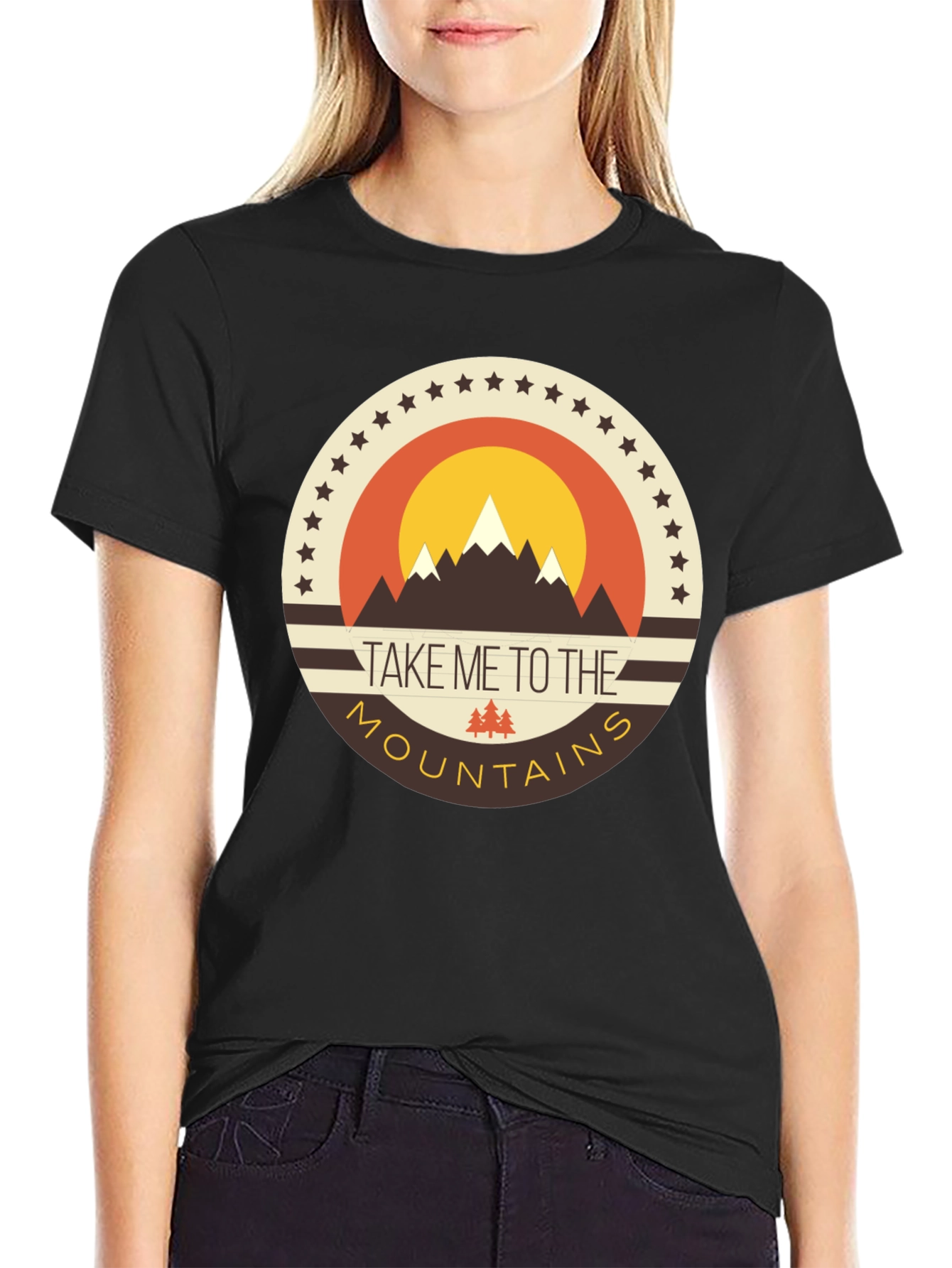Mountains Graphic Tee - Adventure Awaits!