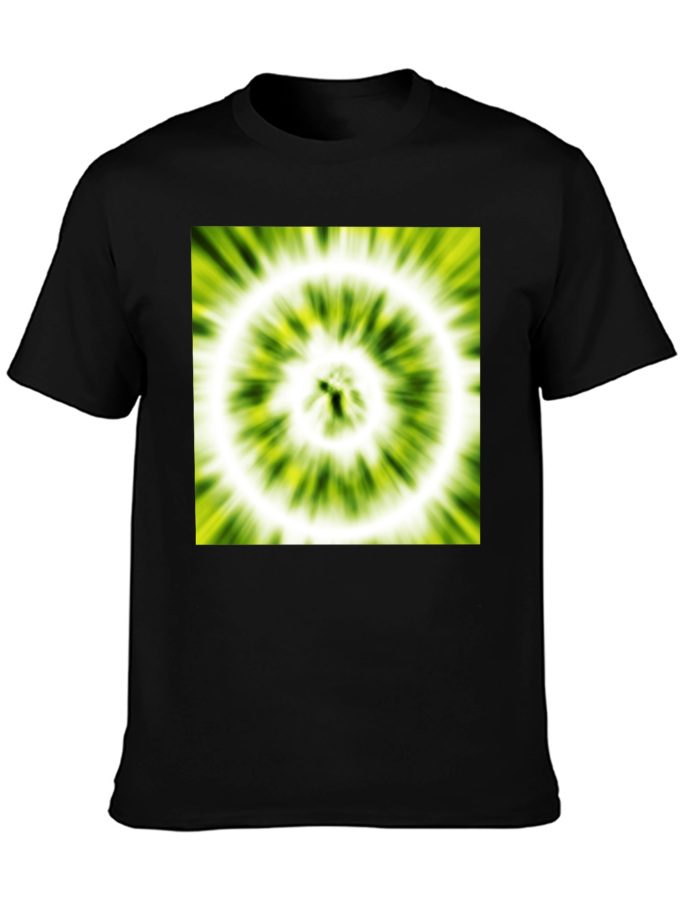 Green Tie-Dye Vortex T-Shirt
