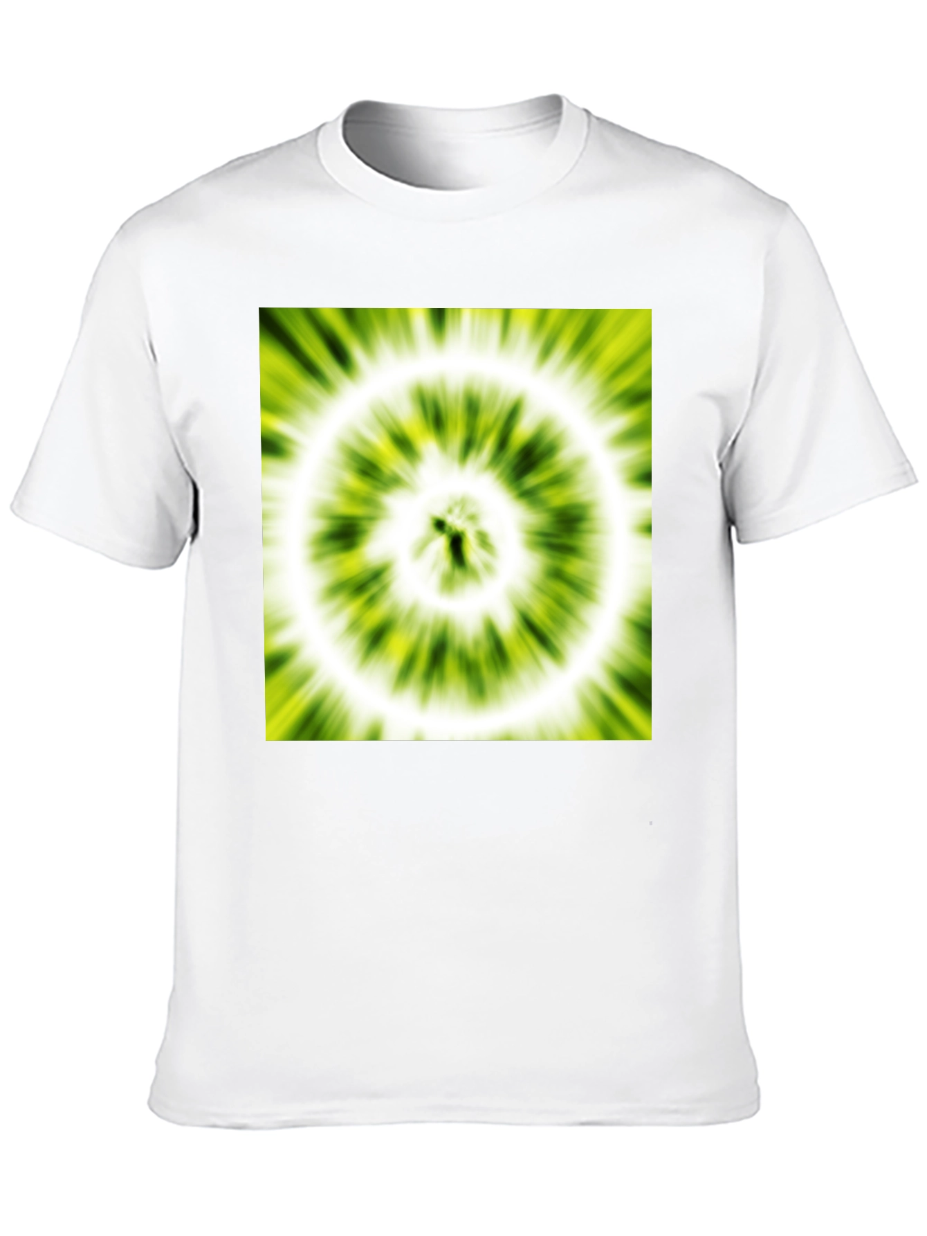 Green Tie-Dye Vortex T-Shirt