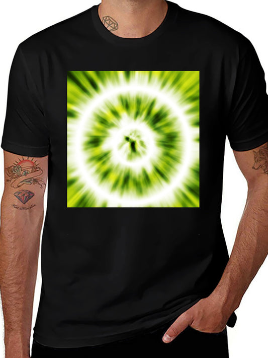 Green Tie-Dye Vortex T-Shirt