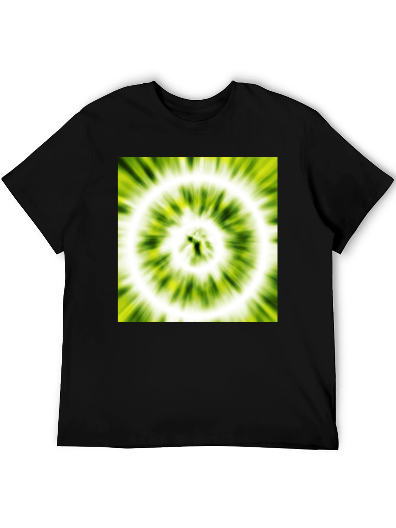 Green Tie-Dye Vortex T-Shirt