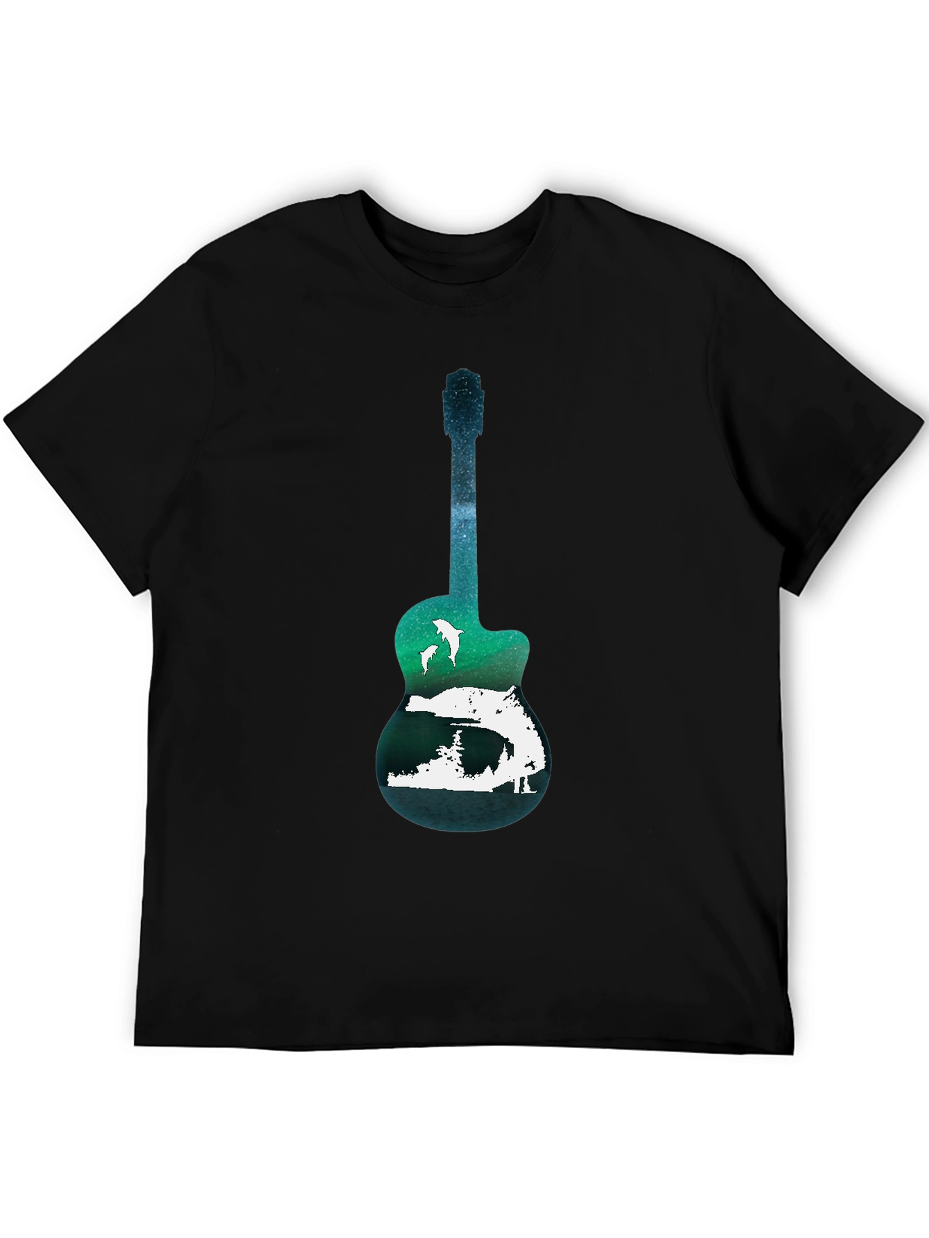 Nature Guitar Graphic Tee