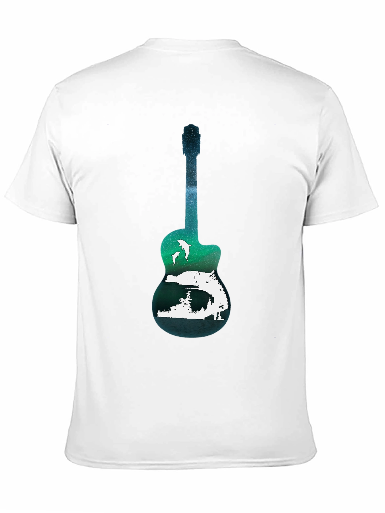 Nature Guitar Graphic Tee