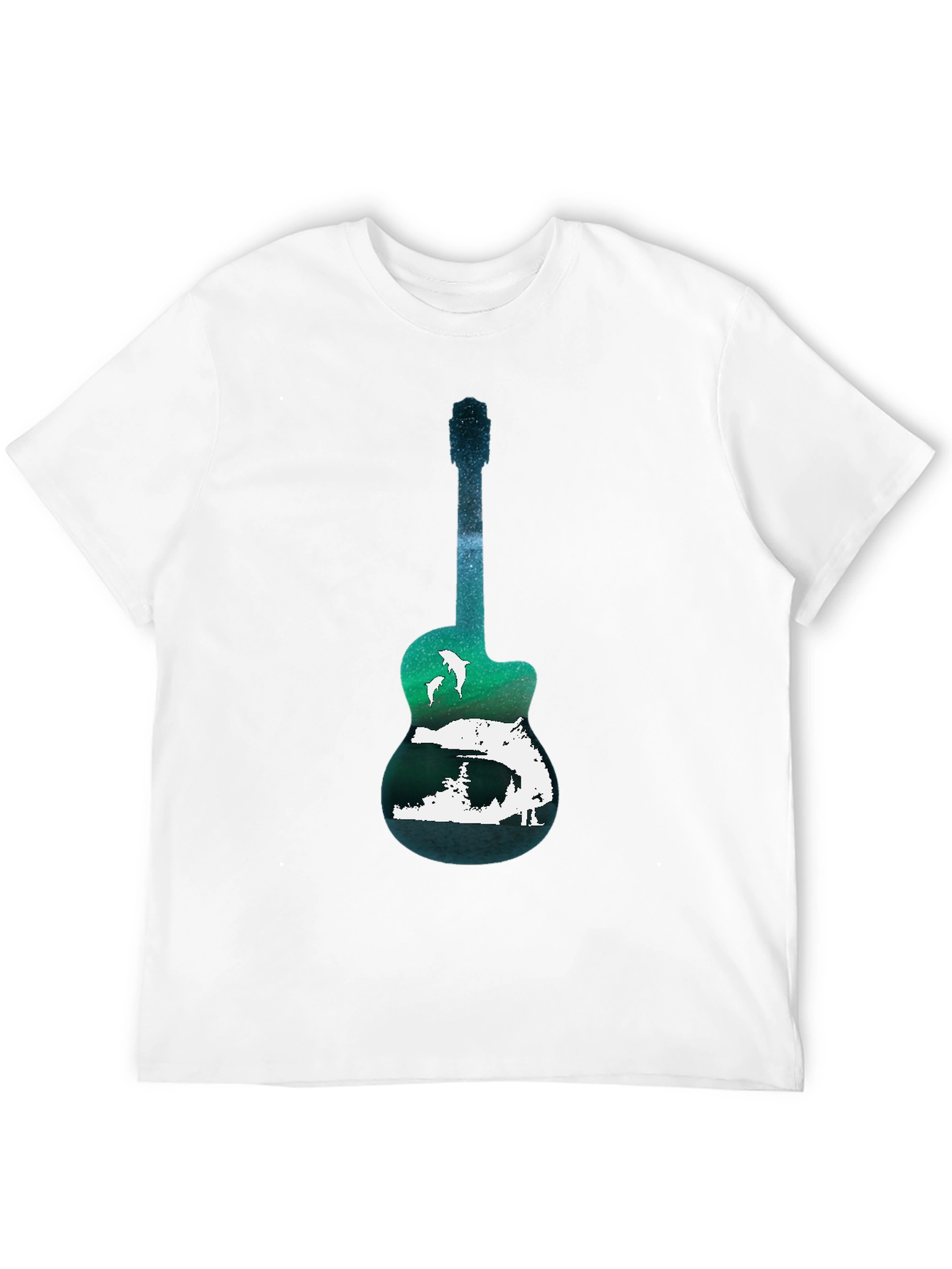 Nature Guitar Graphic Tee