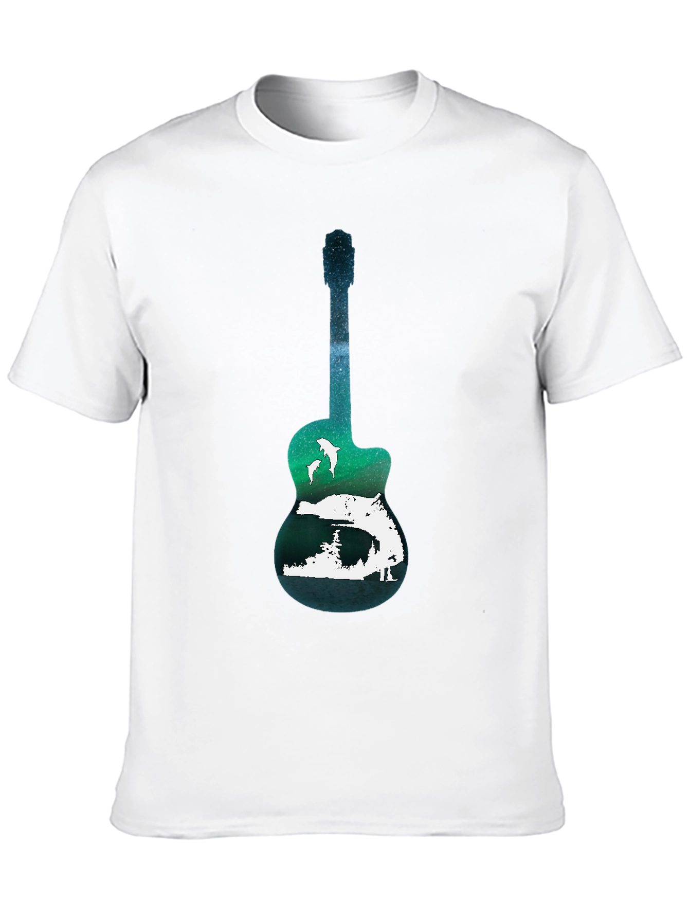 Nature Guitar Graphic Tee