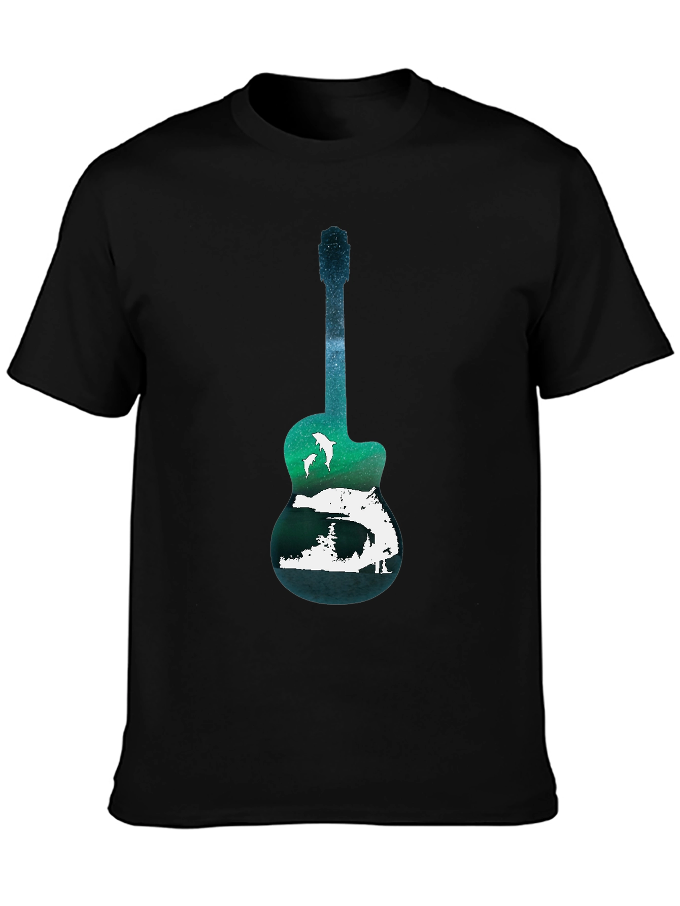 Nature Guitar Graphic Tee