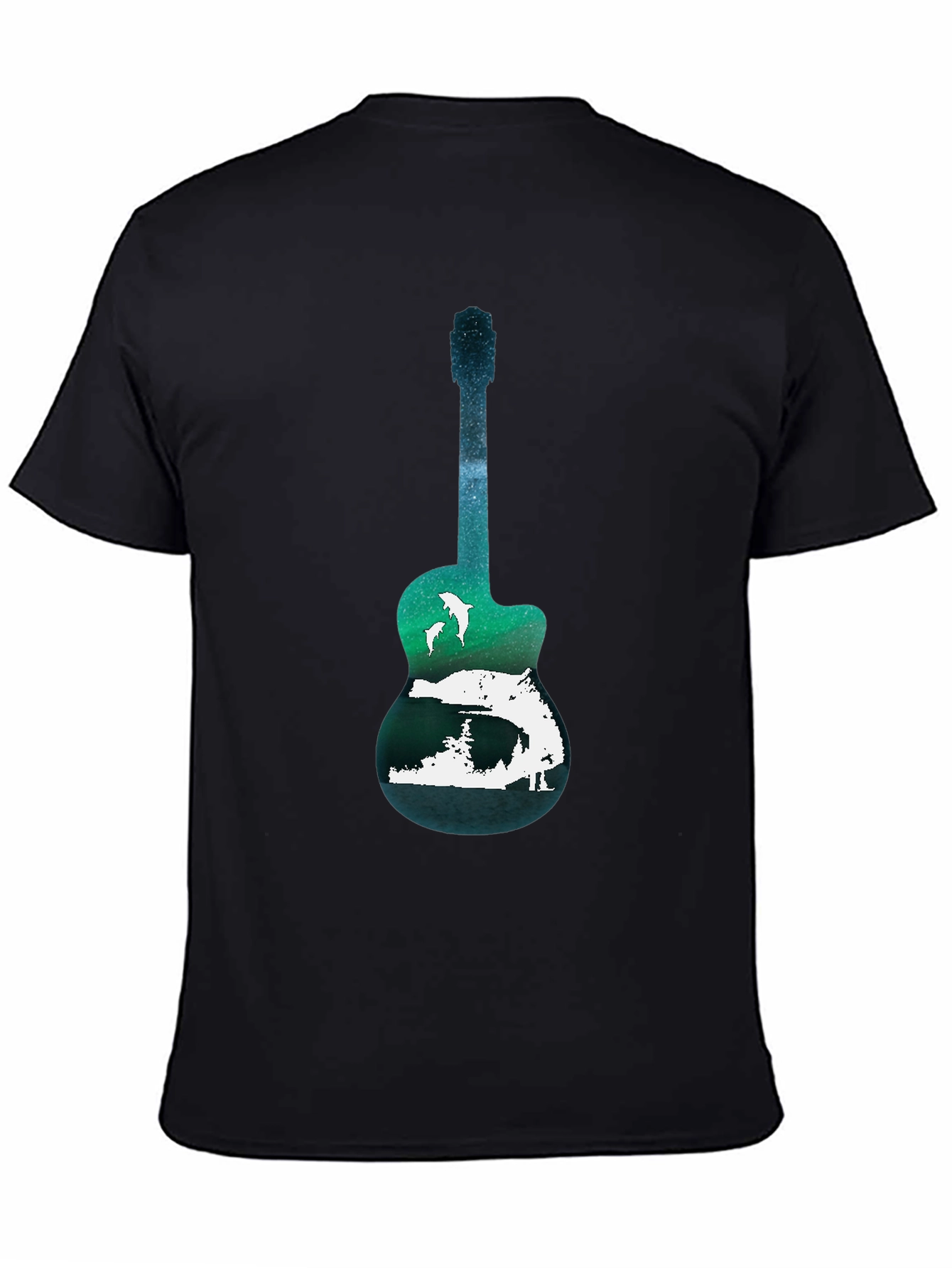 Nature Guitar Graphic Tee