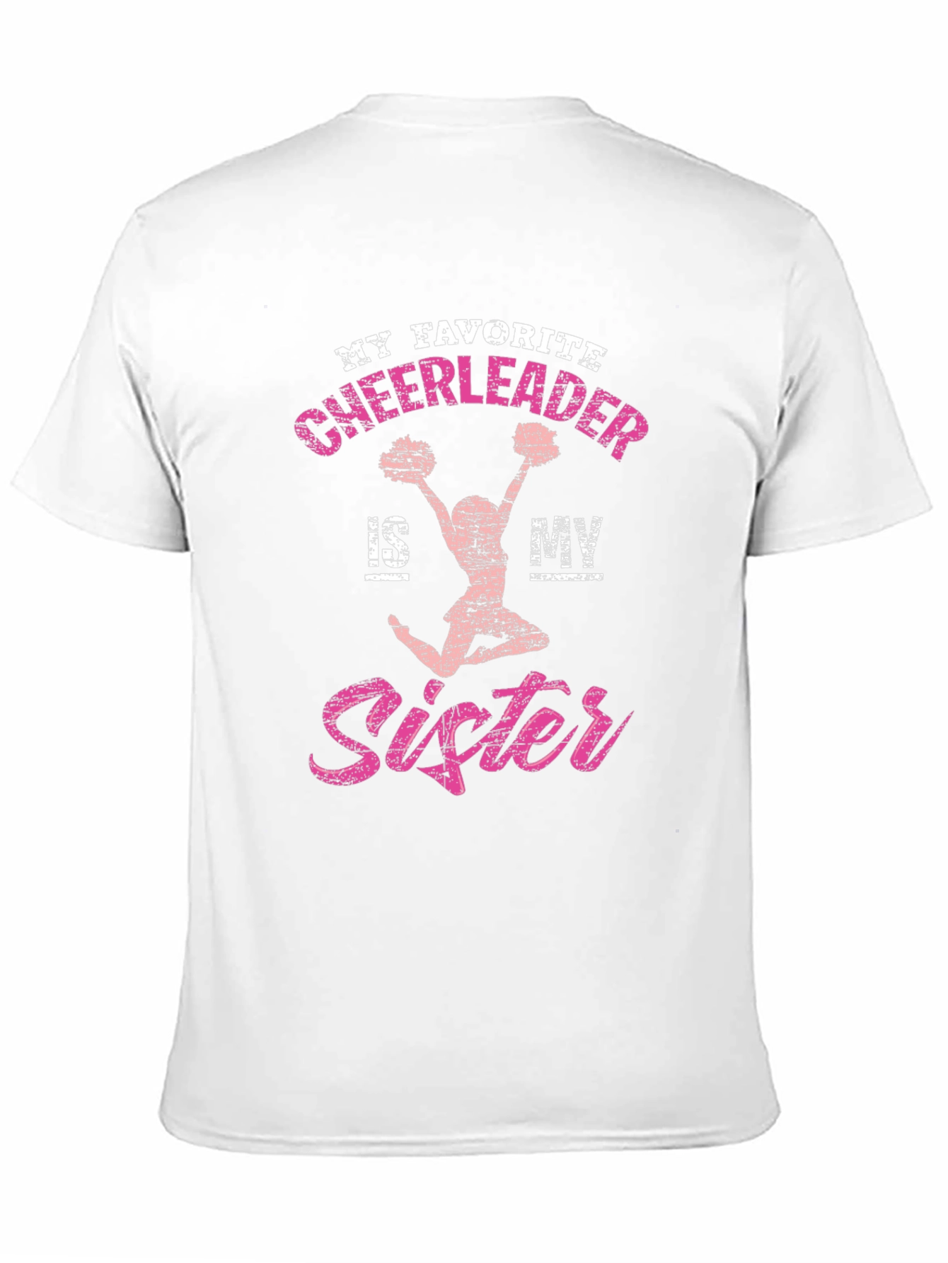 Cheerleader Sister T-Shirt - Proud Family Apparel