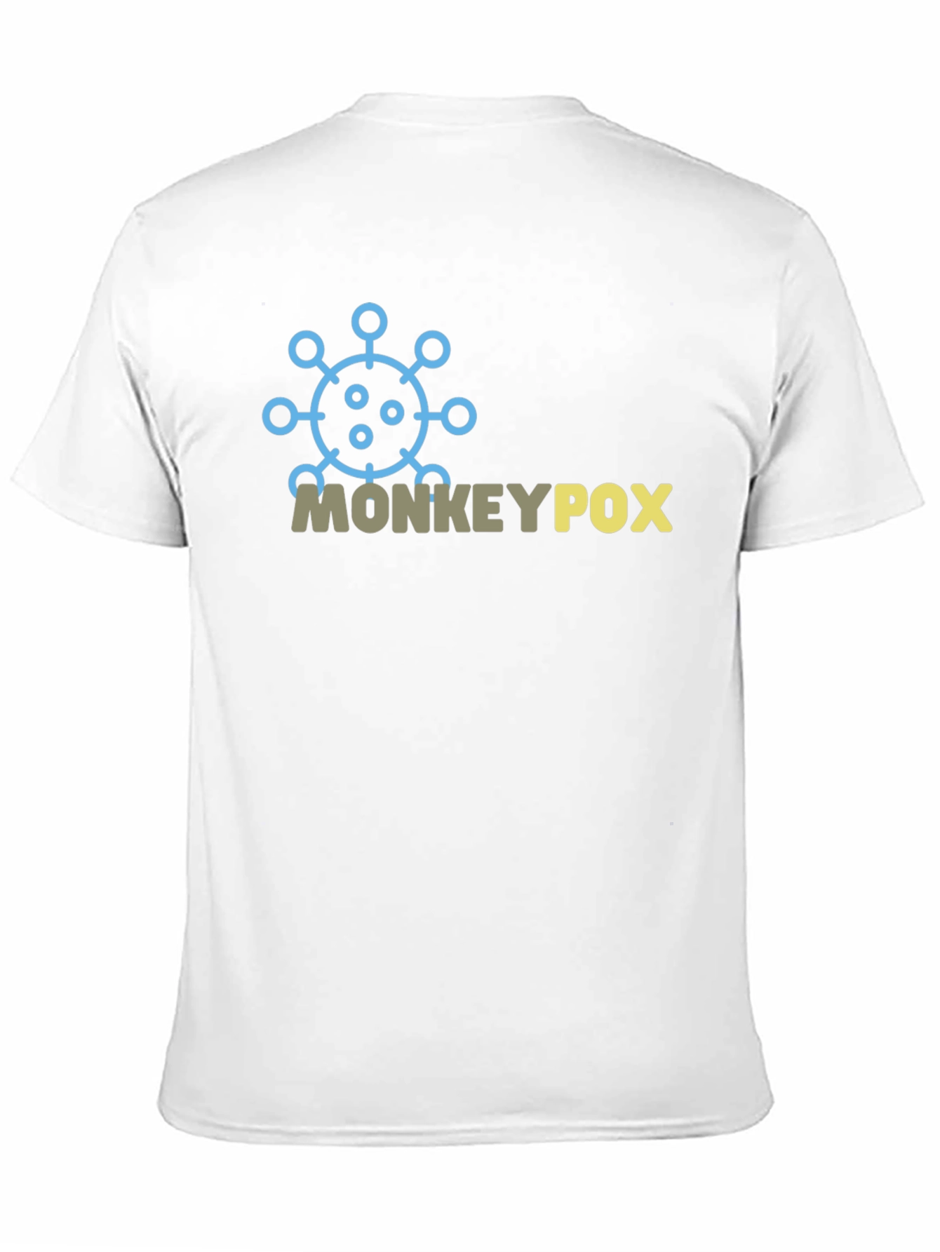 Monkeypox Awareness Graphic Tee - Black Cotton