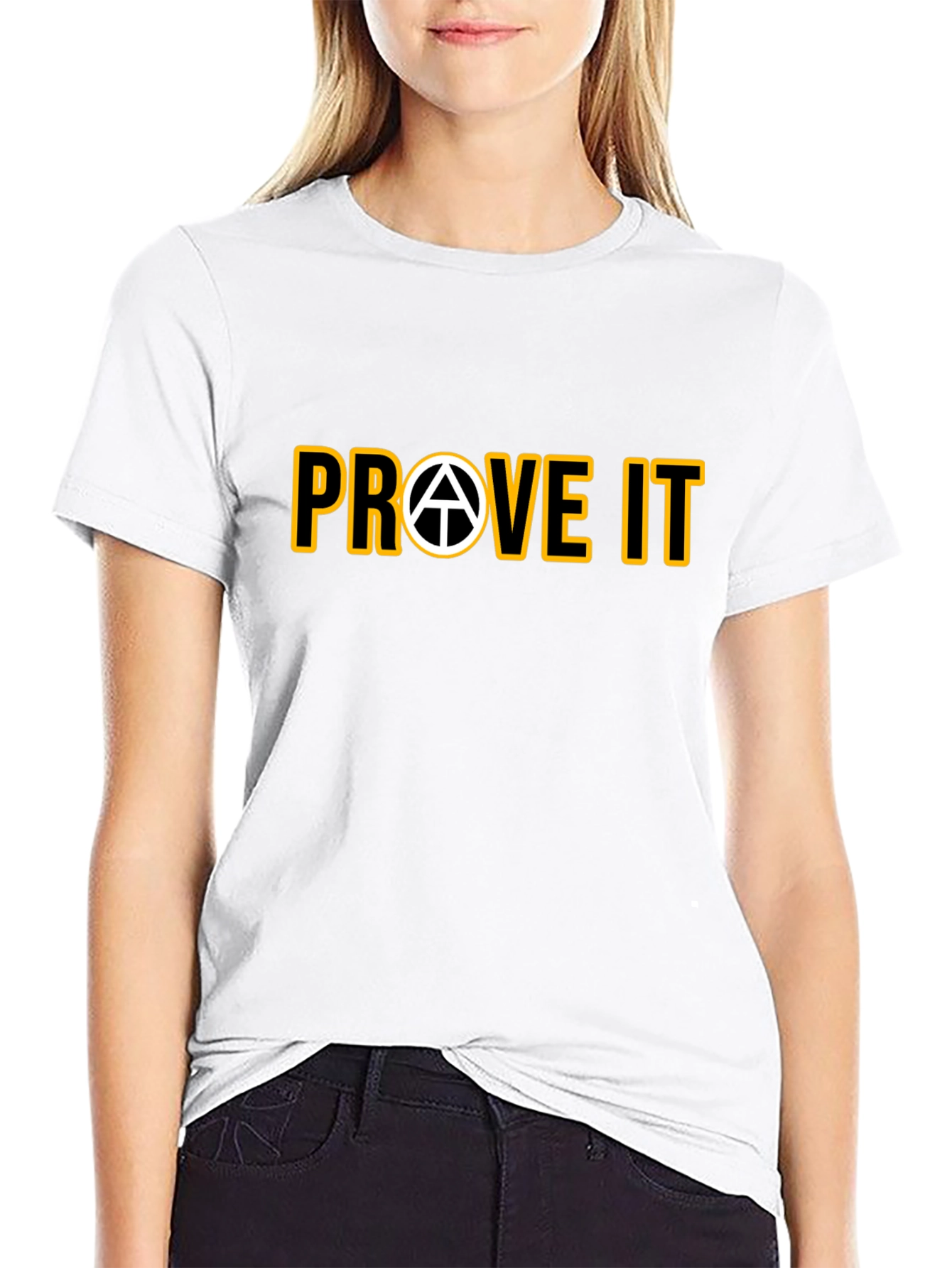 Prove It Graphic Tee - Black Cotton Blend