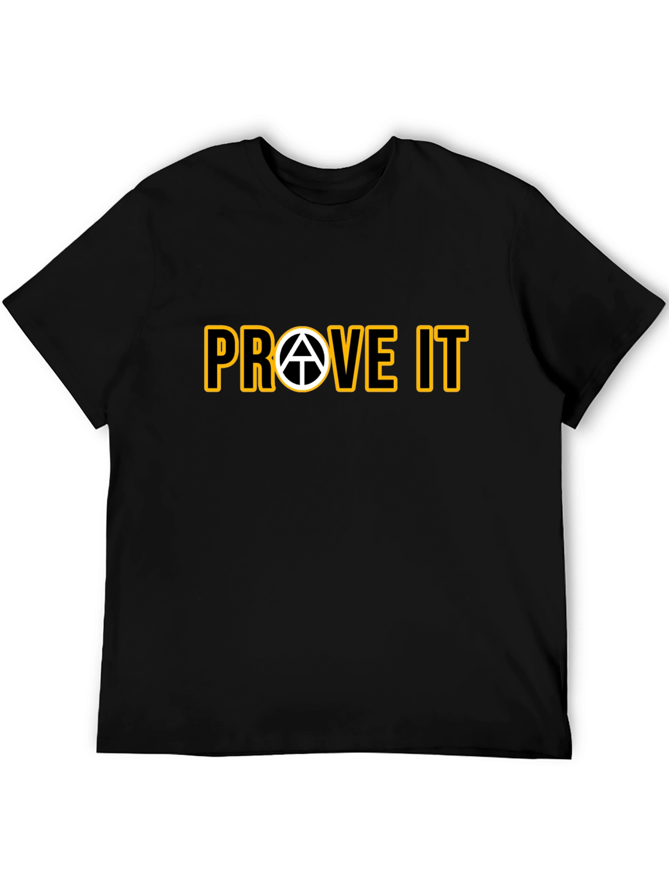 Prove It Graphic Tee - Black Cotton Blend