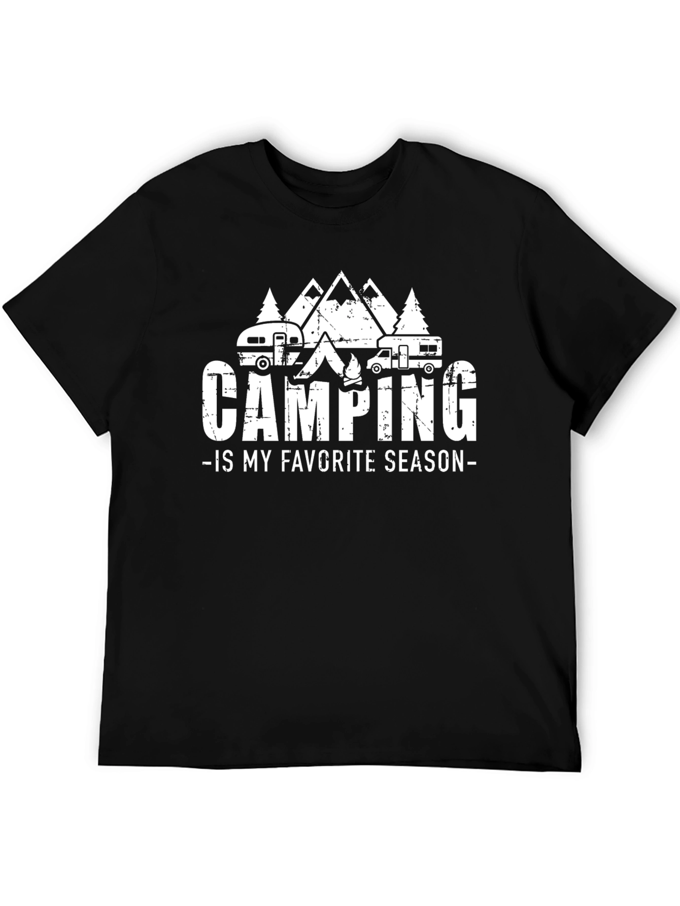 Camping Is My Favorite Season Graphic Tee