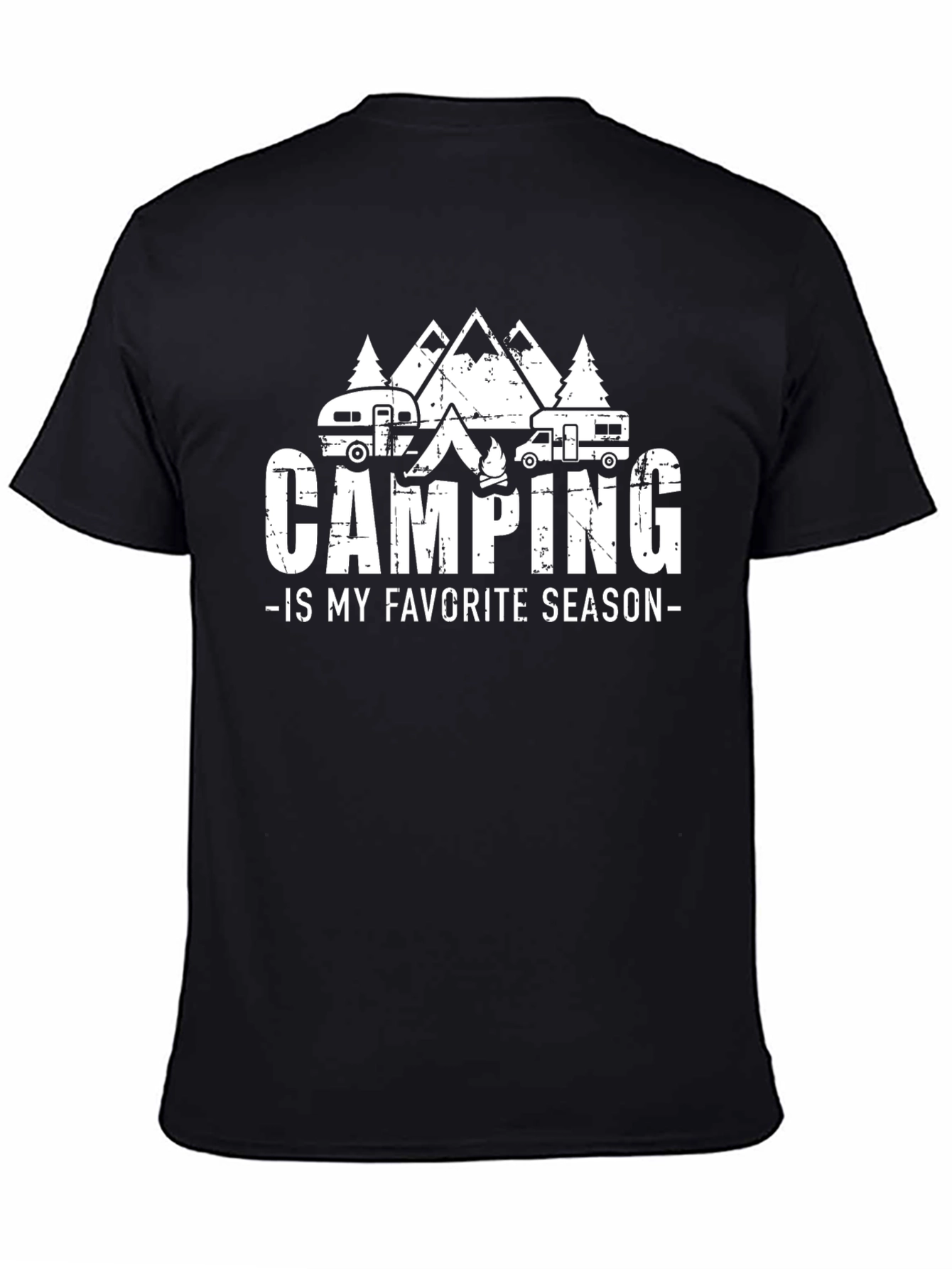 Camping Is My Favorite Season Graphic Tee