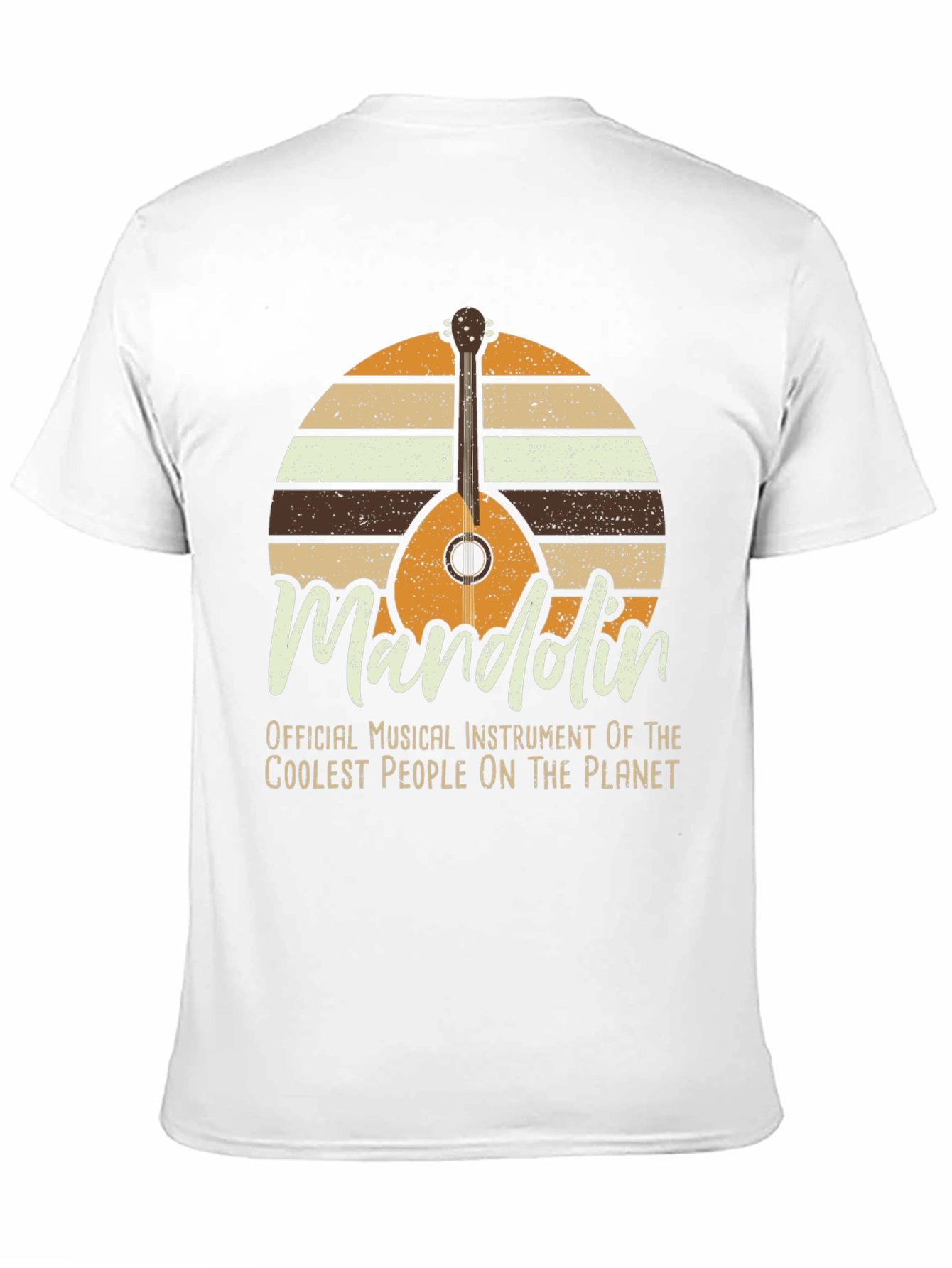Mandolin Music T-Shirt - Coolest Instrument Ever