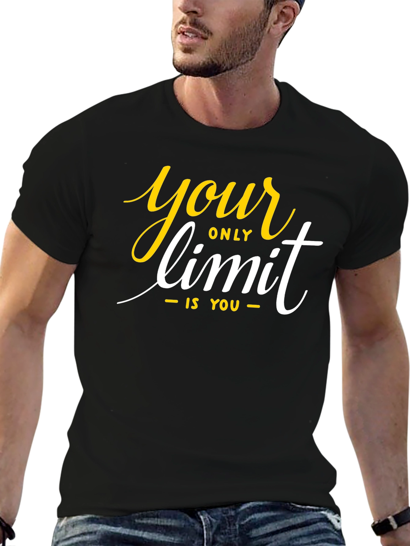 Your Only Limit T-Shirt - Motivational Quote