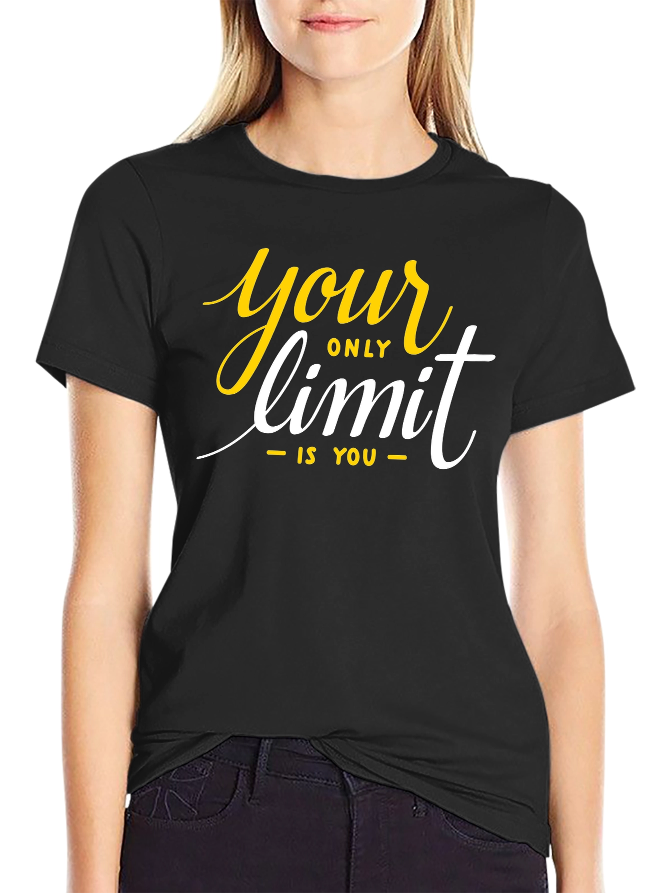 Your Only Limit T-Shirt - Motivational Quote
