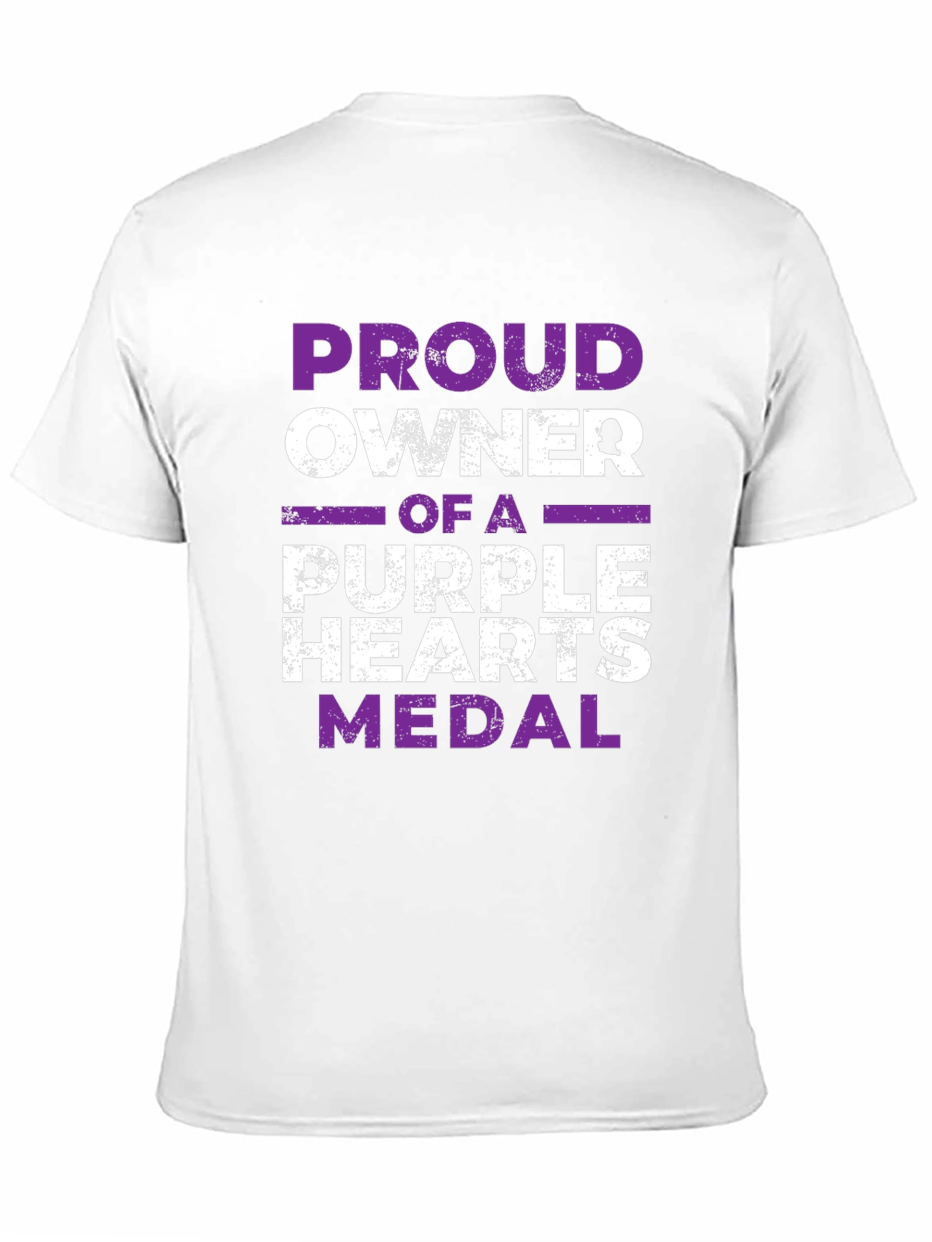 Proud Owner Purple Heart Medal Graphic Tee