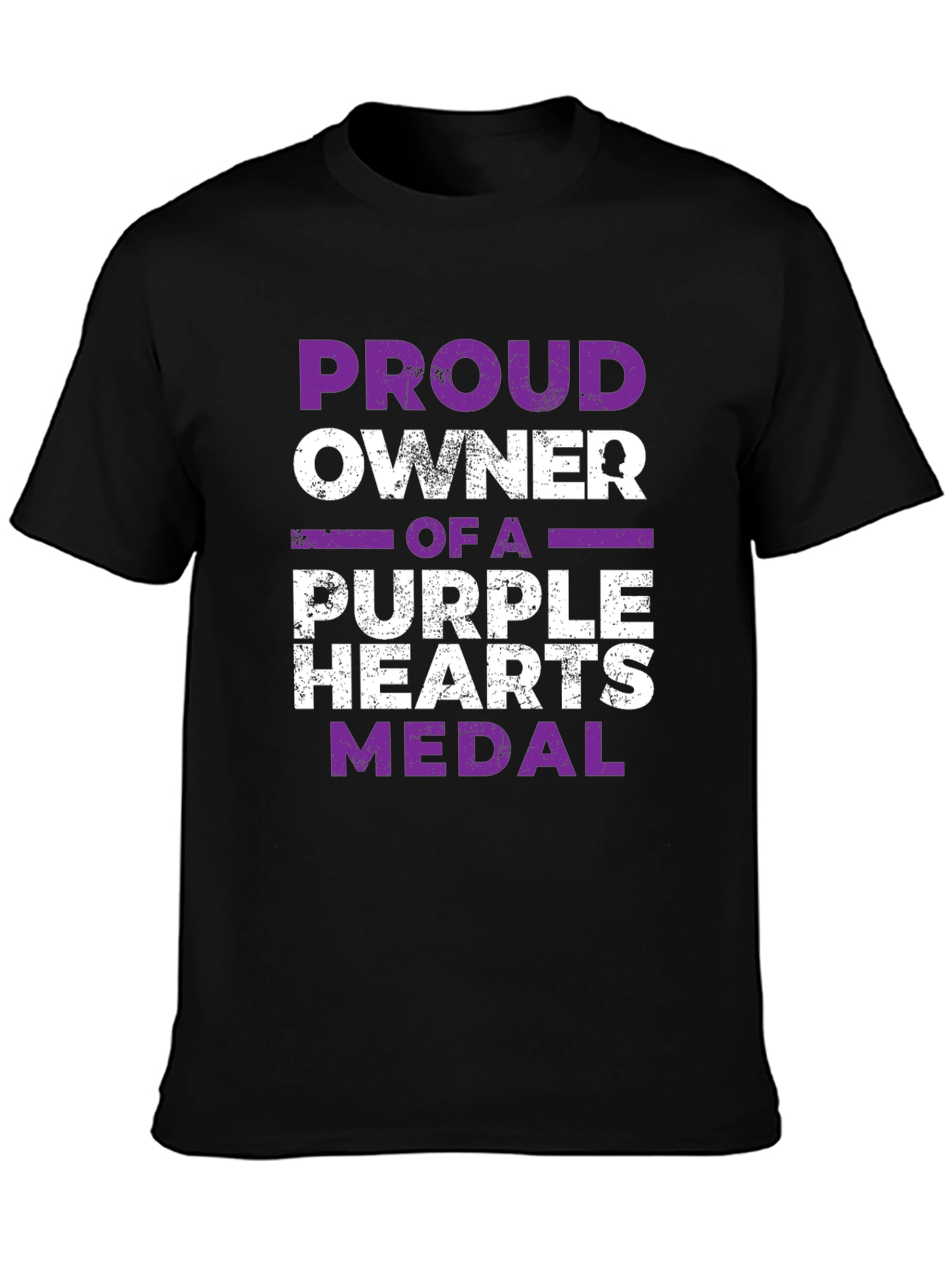 Proud Owner Purple Heart Medal Graphic Tee