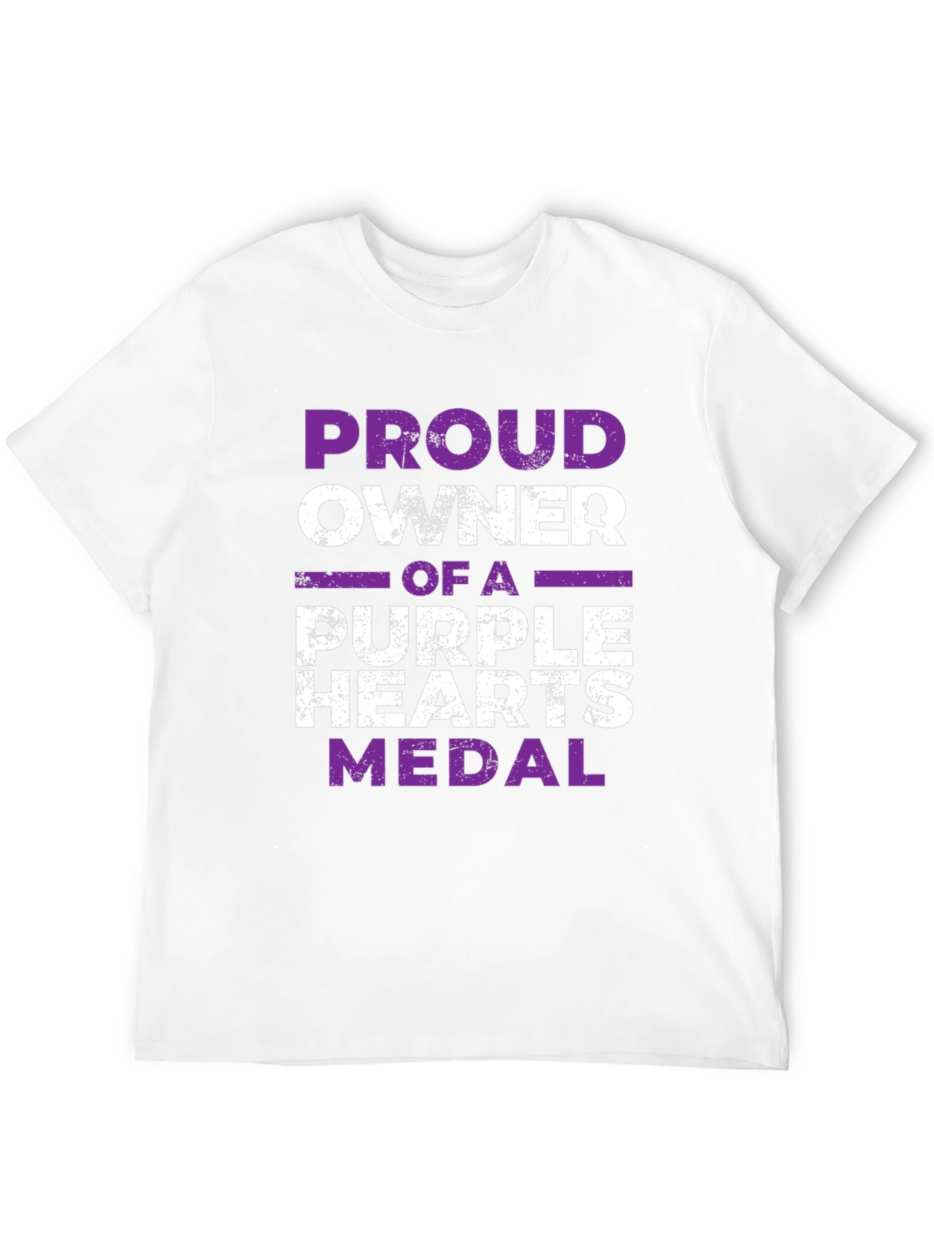 Proud Owner Purple Heart Medal Graphic Tee