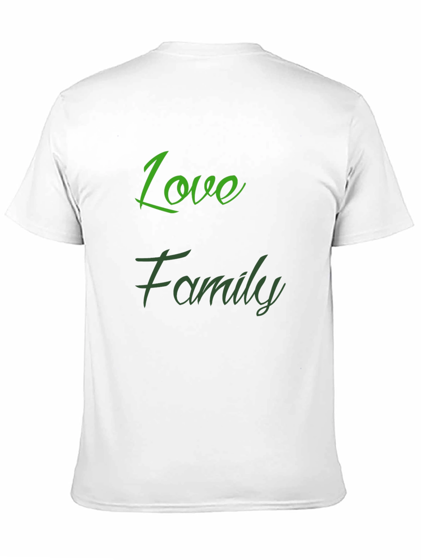 Love Family Black T-Shirt