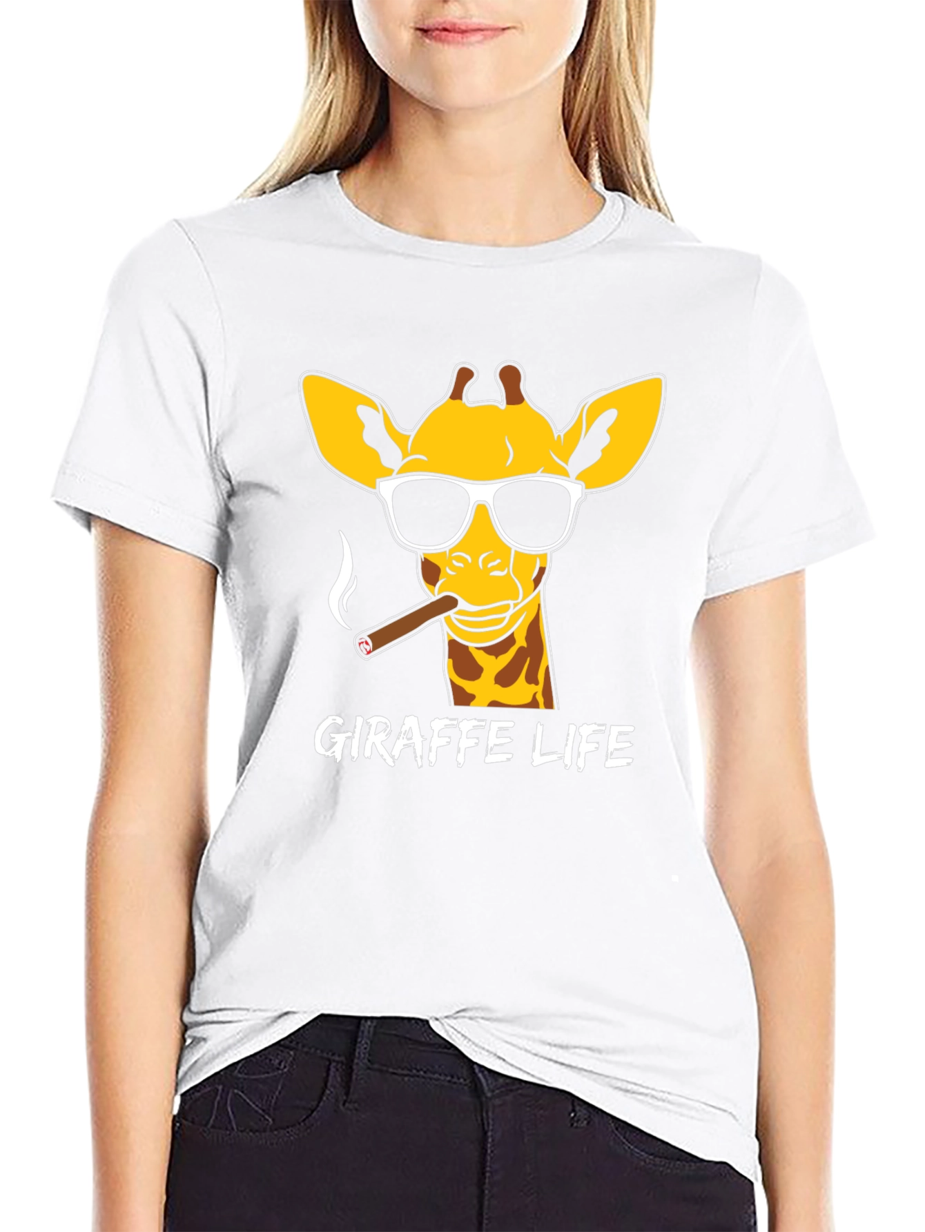 Giraffe Life T-Shirt - Cool Animal Tee
