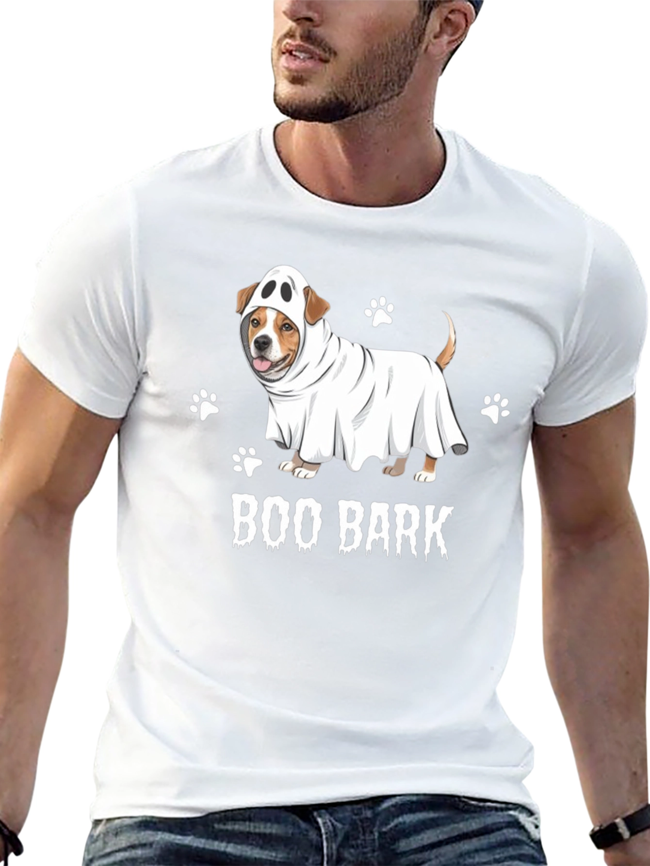 Boo Bark Dog Halloween T-Shirt