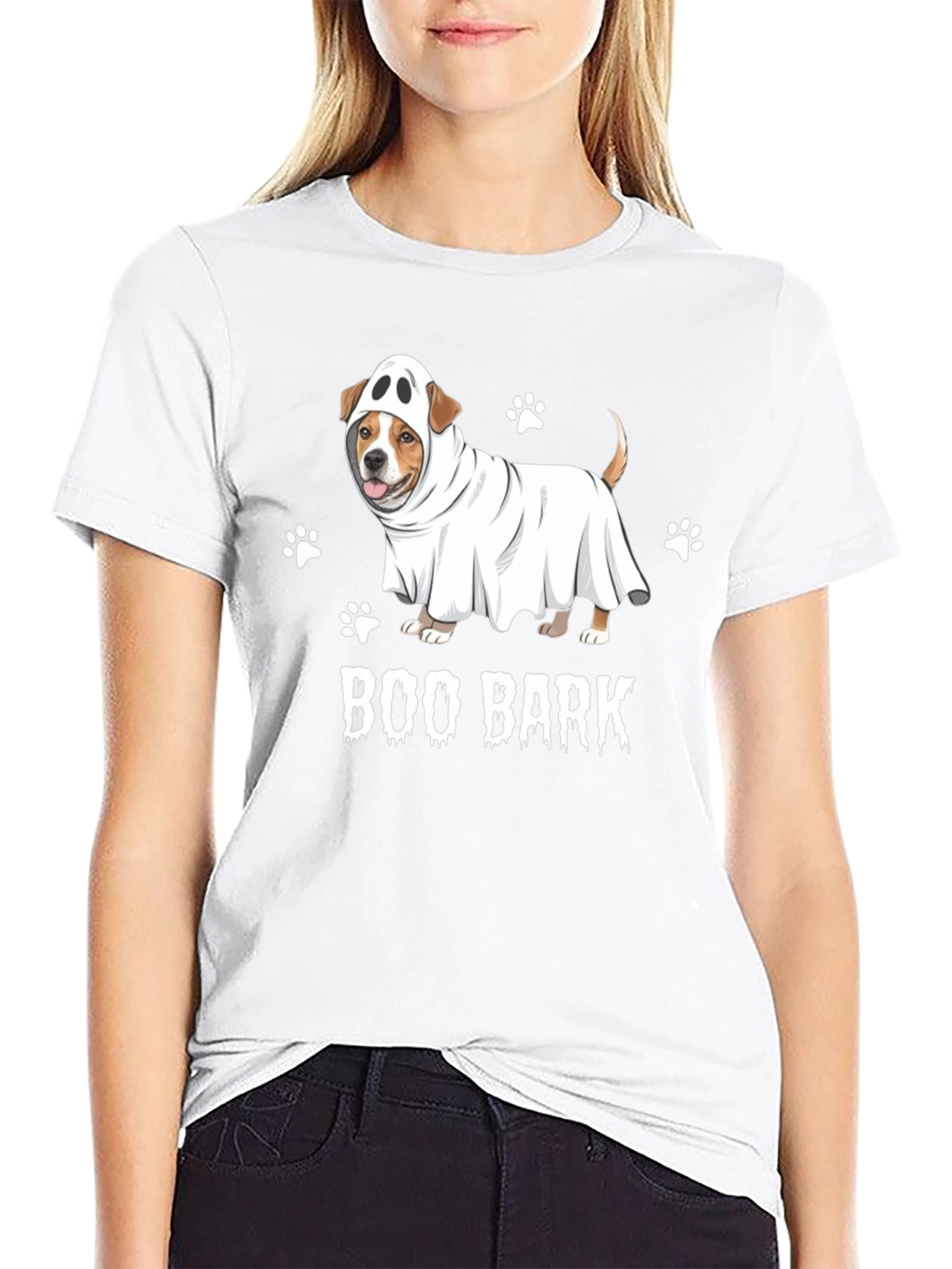 Boo Bark Dog Halloween T-Shirt
