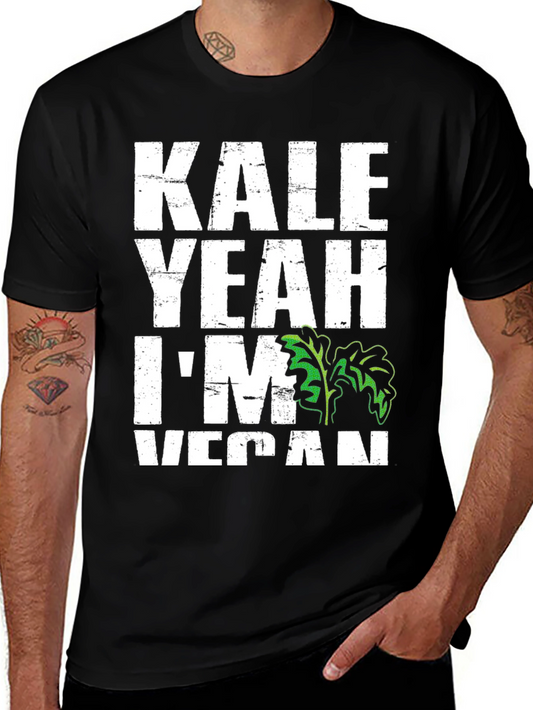 Kale Yeah Im Vegan Graphic T-Shirt