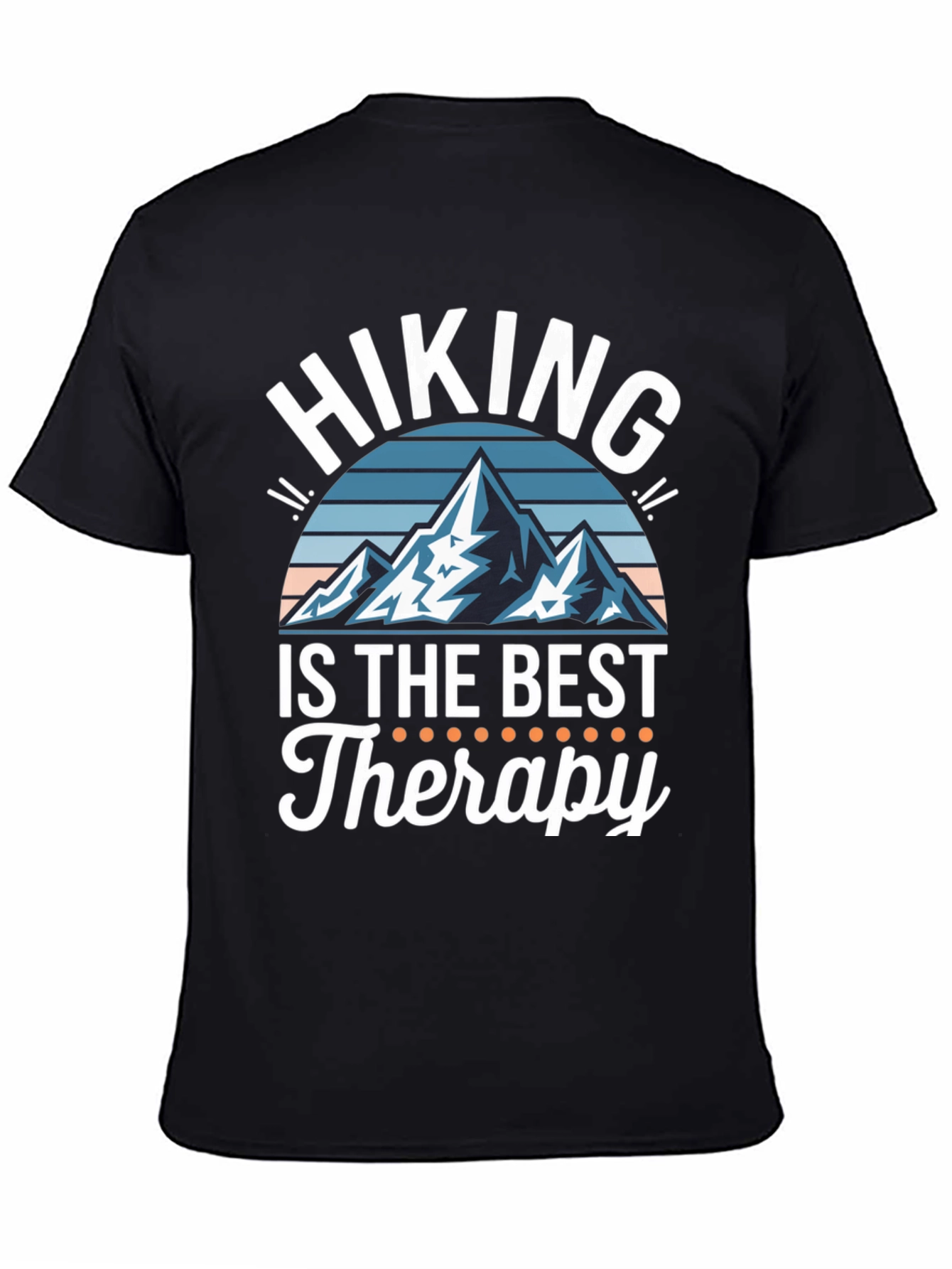 Hiking Therapy Graphic Tee - Mountain Lover Shirt