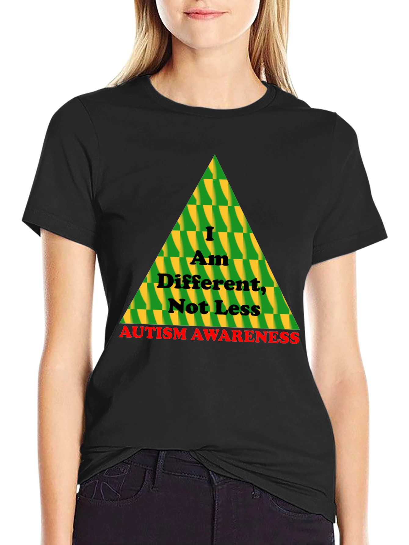 Autism Awareness T-Shirt - I Am Different Not Less