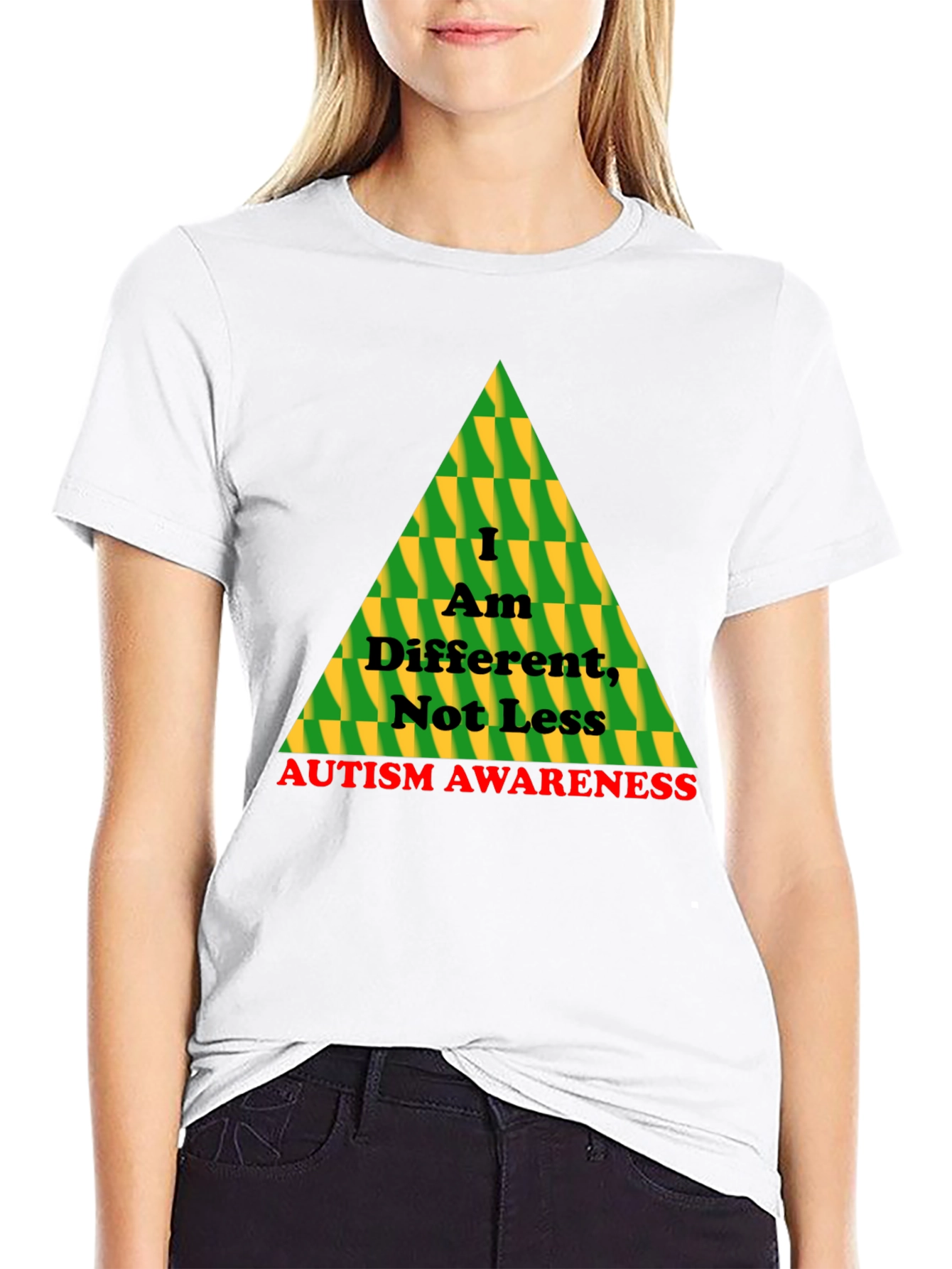 Autism Awareness T-Shirt - I Am Different Not Less