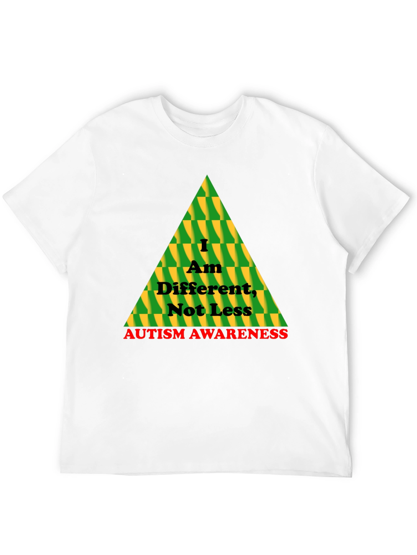 Autism Awareness T-Shirt - I Am Different Not Less