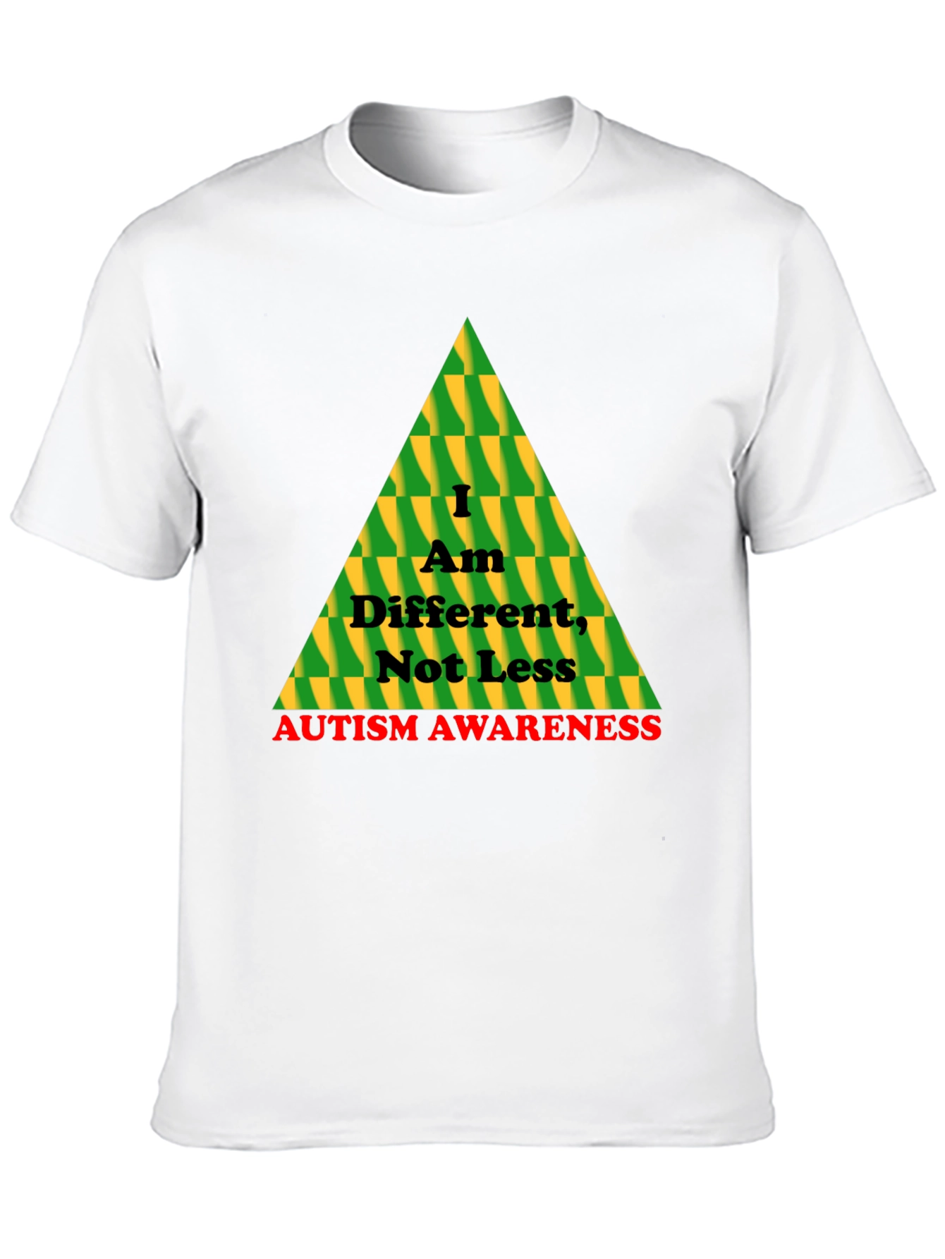 Autism Awareness T-Shirt - I Am Different Not Less