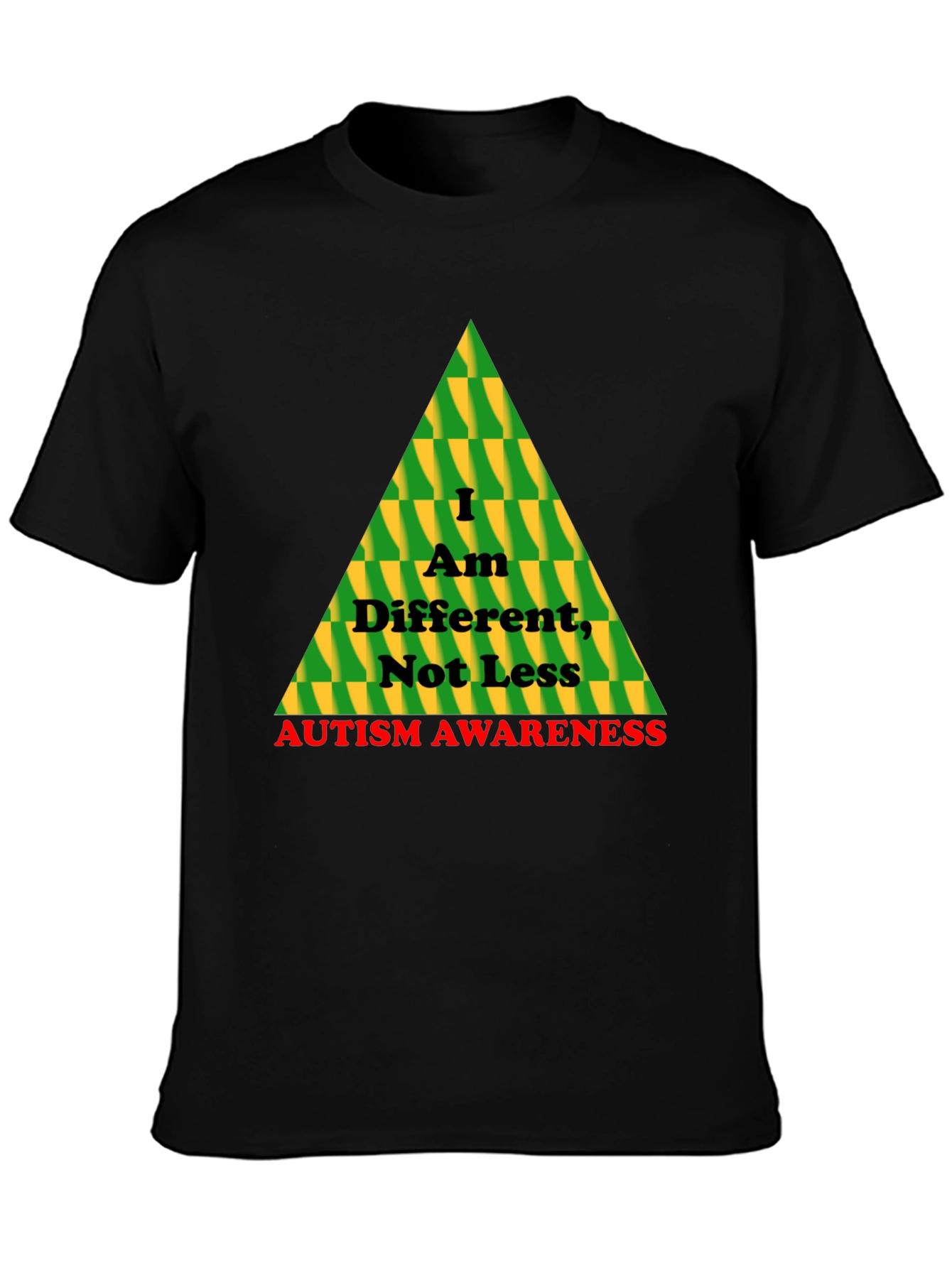Autism Awareness T-Shirt - I Am Different Not Less